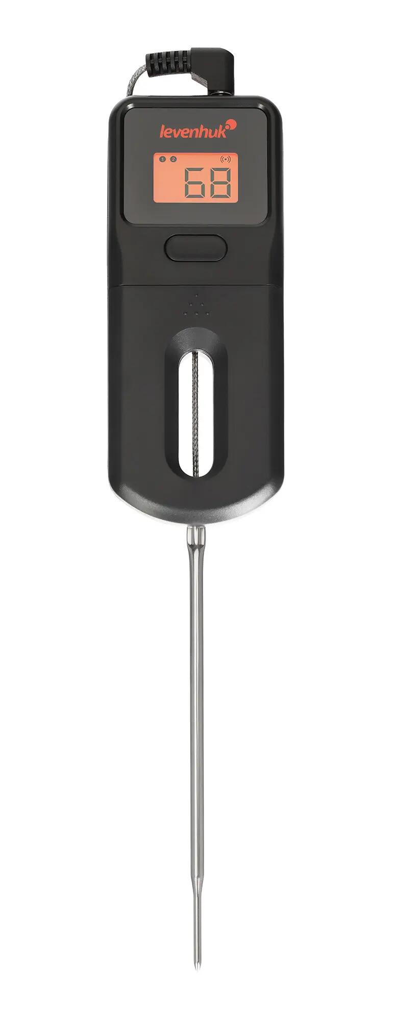 Thermometer da cucina - cottura - Levenhuk Wezzer Grill BT10 - nero 5/6