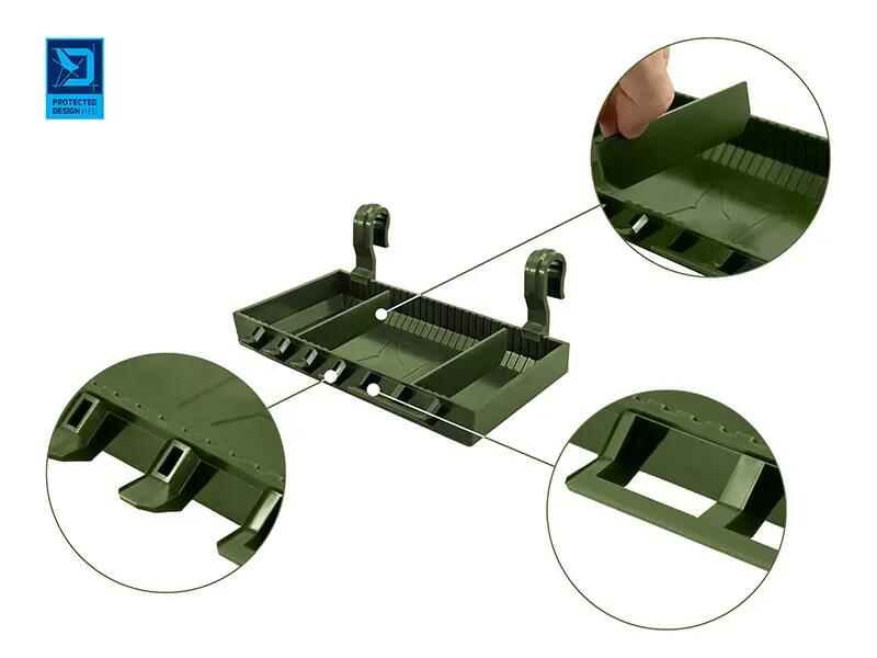 Tafel voor rodpod ShelfPOD | 20x10x3cm 4/7