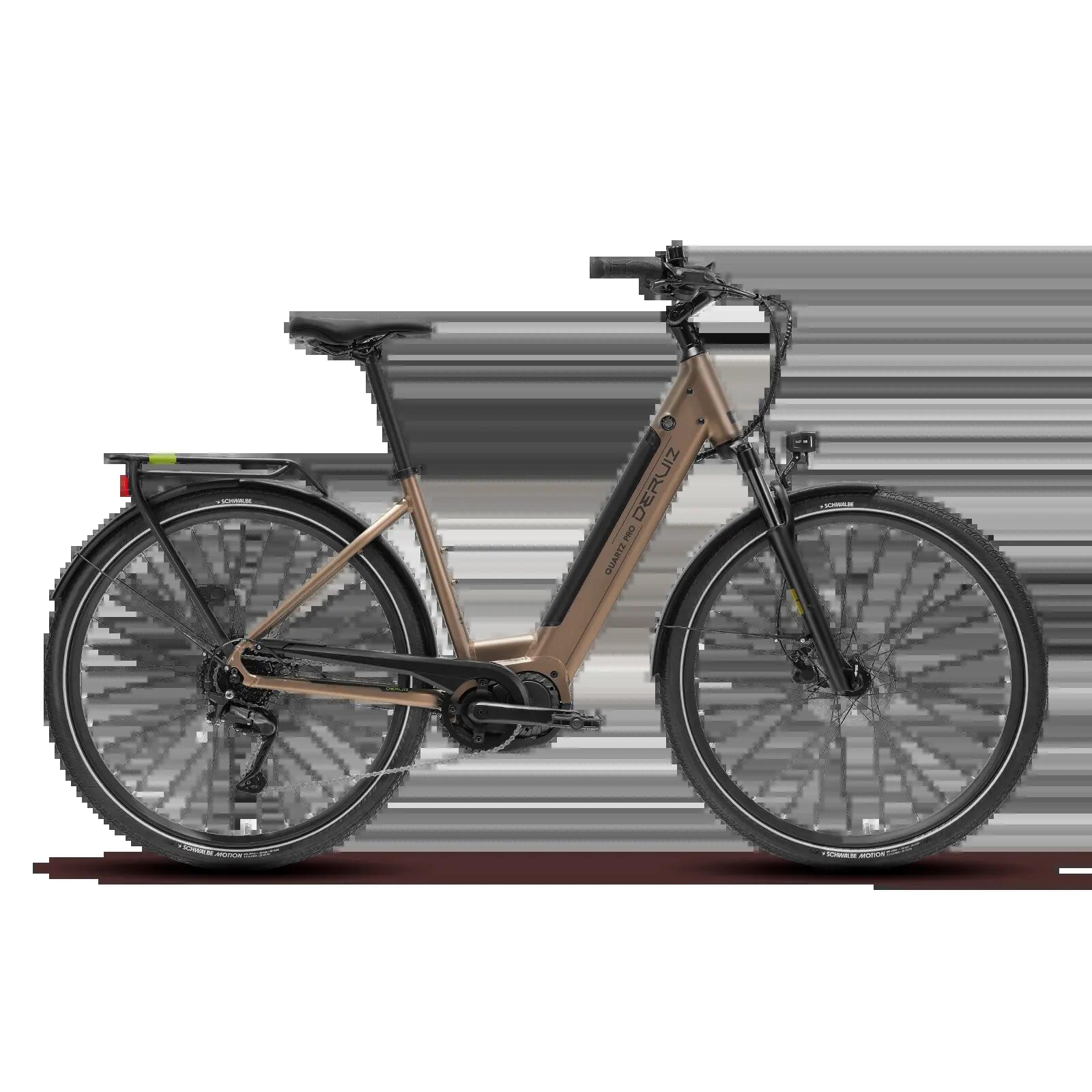 Quartz Pro Citybike - E-Bike Mittelmotor 250W 100 Nm 28 Zoll 3/4