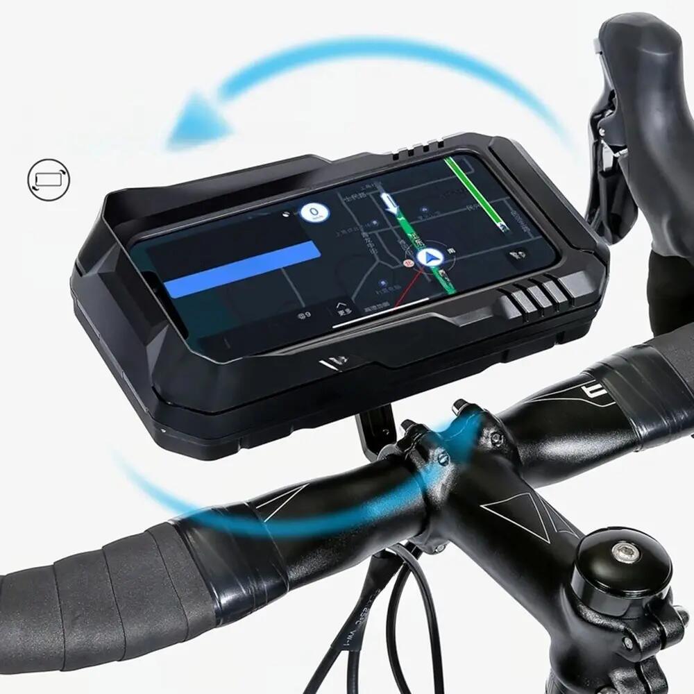 Fietstas voor stuur waterdicht met telefoonhouder WILD MAN 4/5