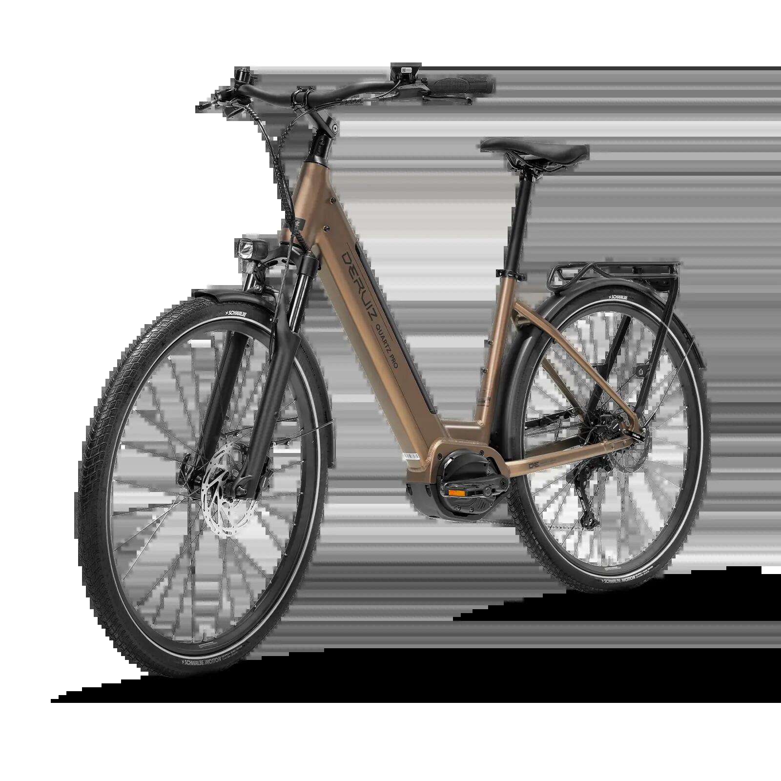 Quartz Pro Citybike - E-Bike Mittelmotor 250W 100 Nm 28 Zoll 2/4