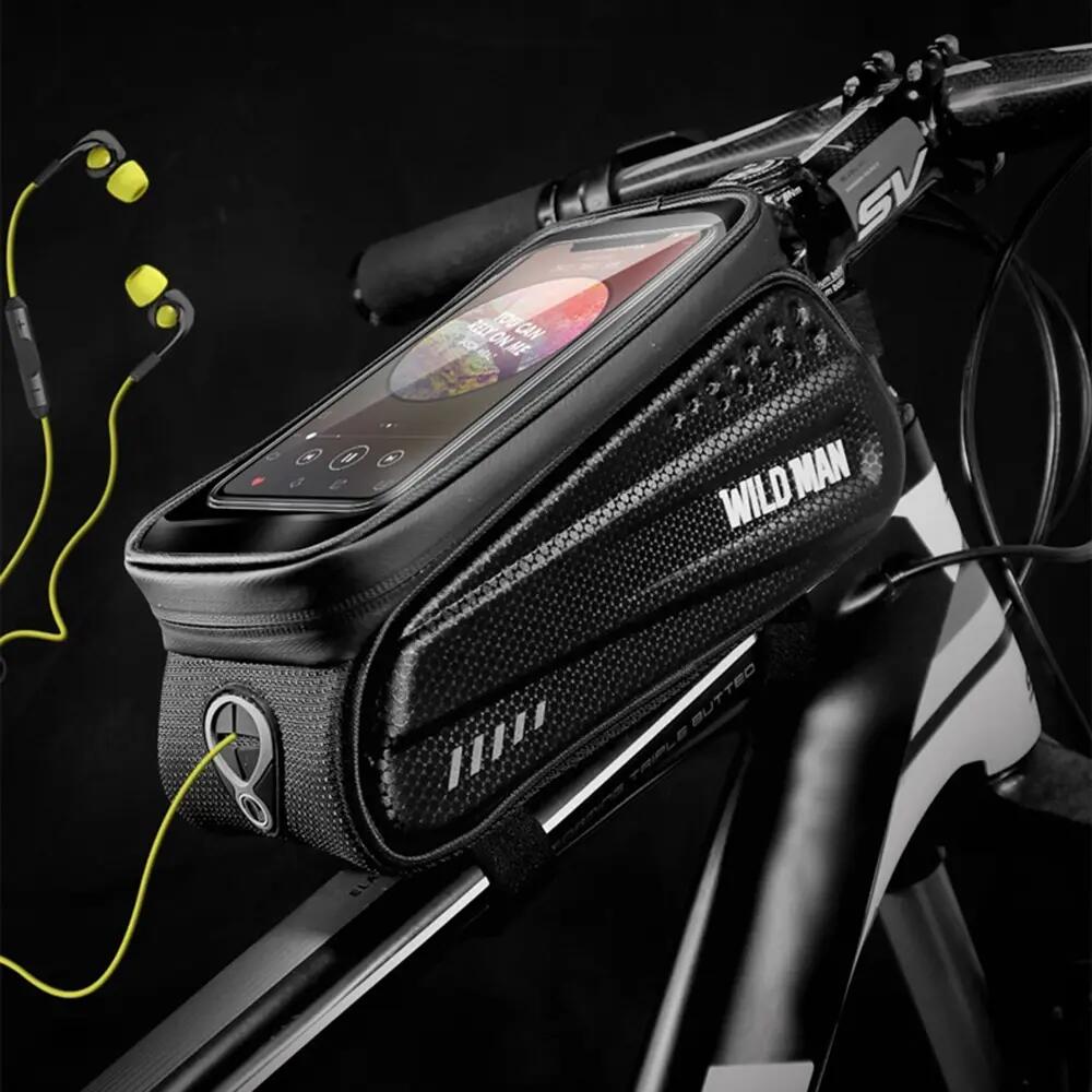 Sacoche de cadre pour vélo avec porte-téléphone WILD MAN 6/7