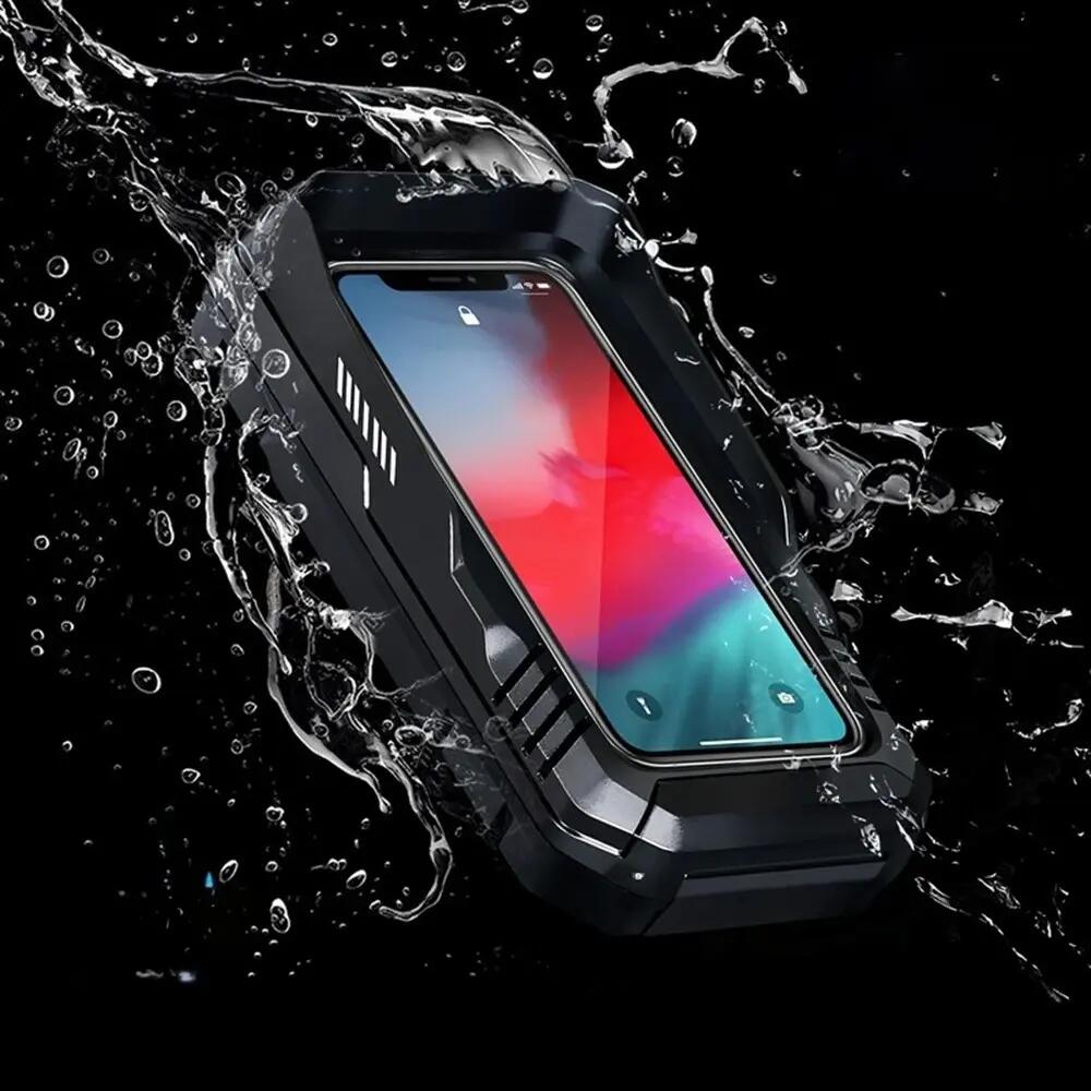 Fietstas voor stuur waterdicht met telefoonhouder WILD MAN 3/5