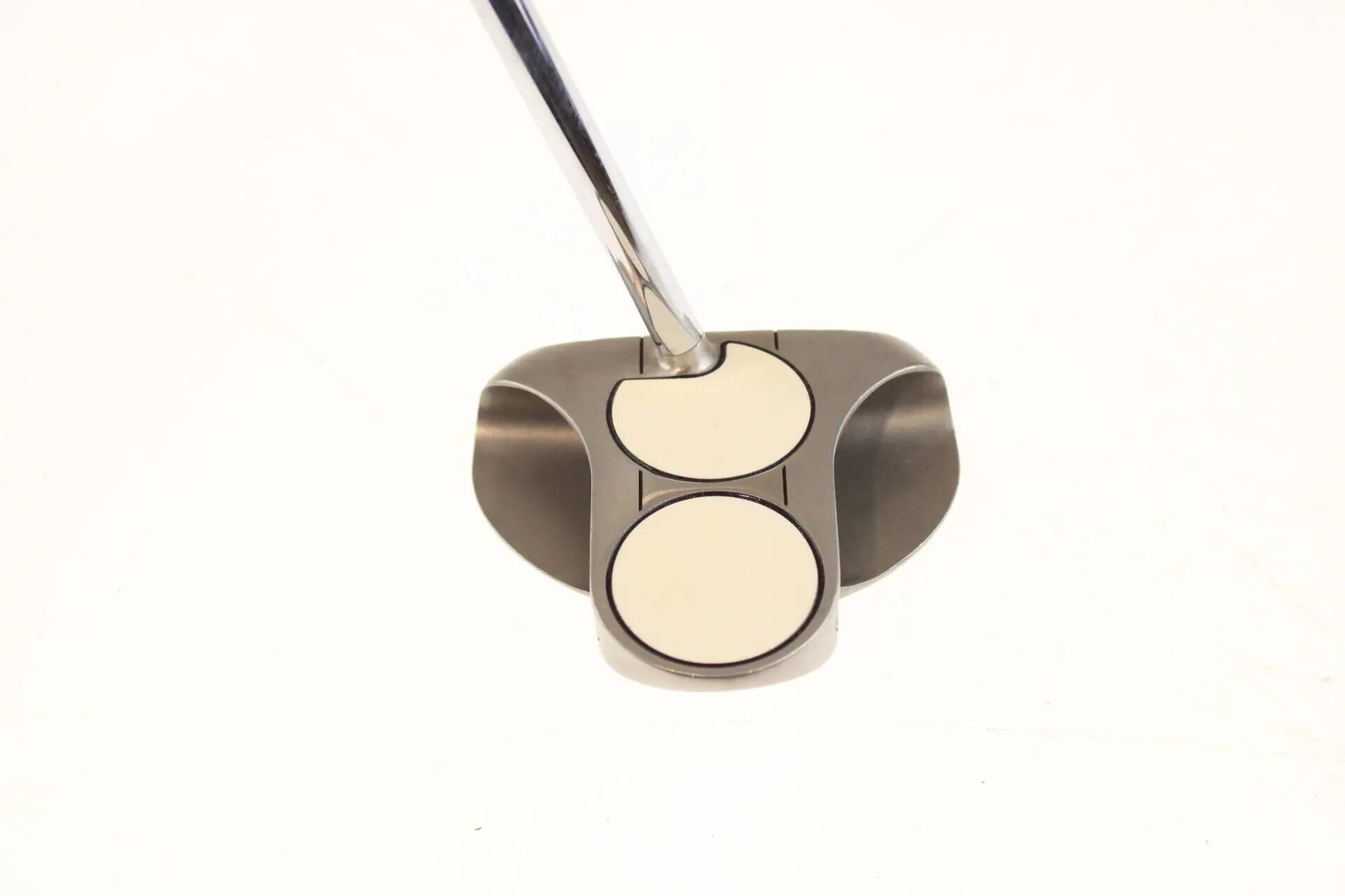 Seconde vie - Odyssey White Steel 2-Ball Center Shaft RH Putter - Good 3/5