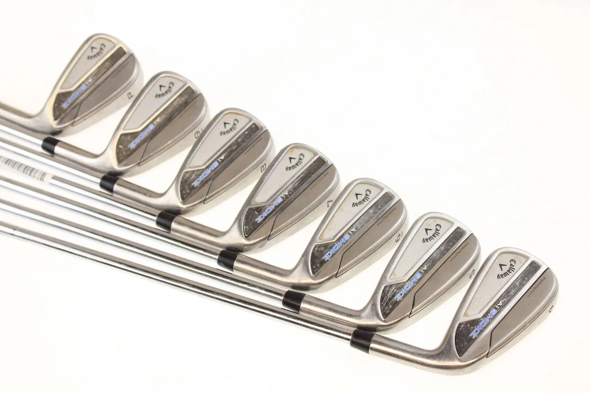 Seconde vie - Callaway Paradym Ai Smoke RH 4-PW Iron Set - Sufficient 3/6
