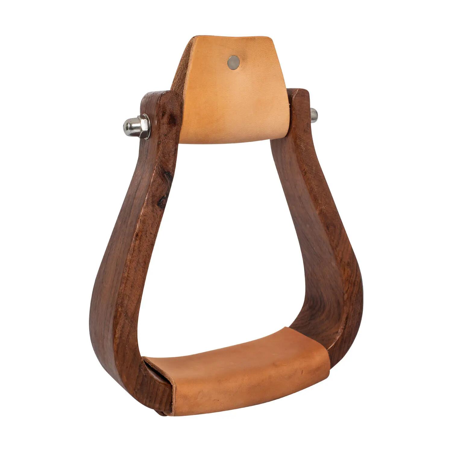 Staffa western en bois avec banc large 2/4