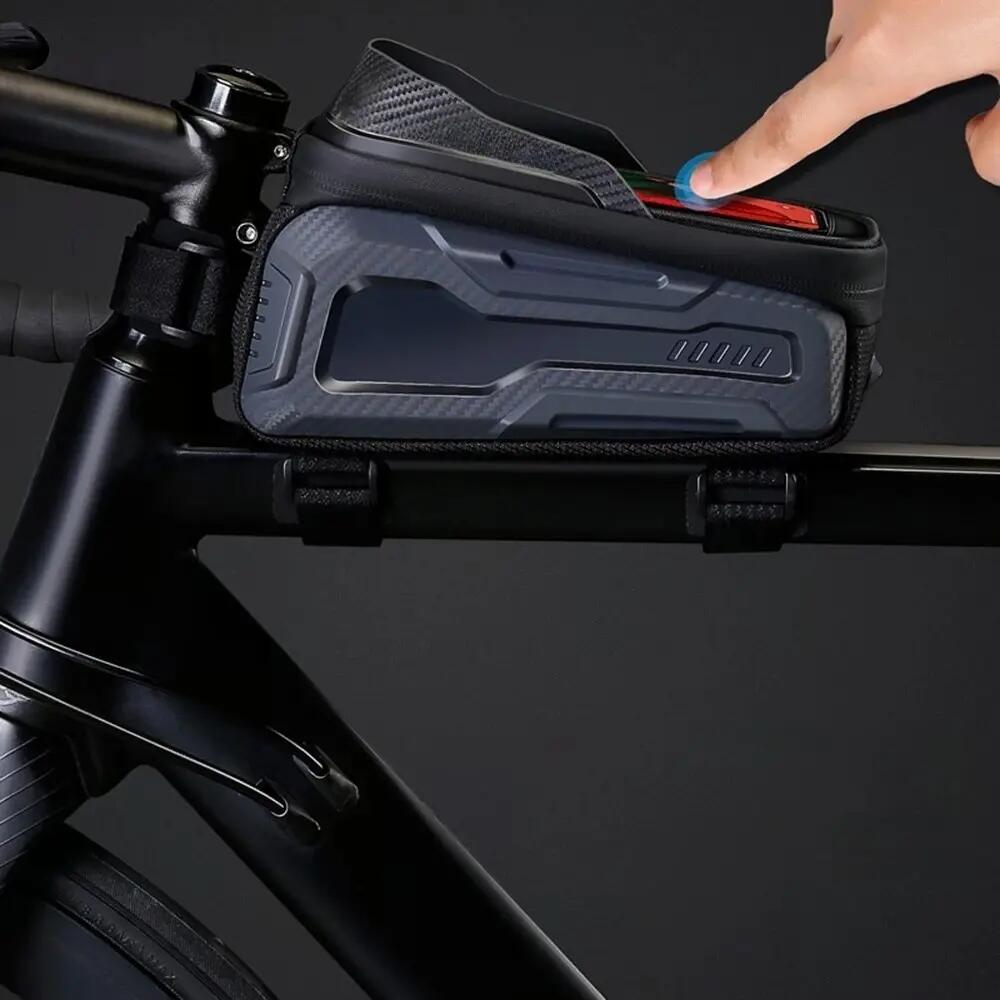 Fietstas voor frame met touchscreen-telefoonhouder WILD MAN 3/4