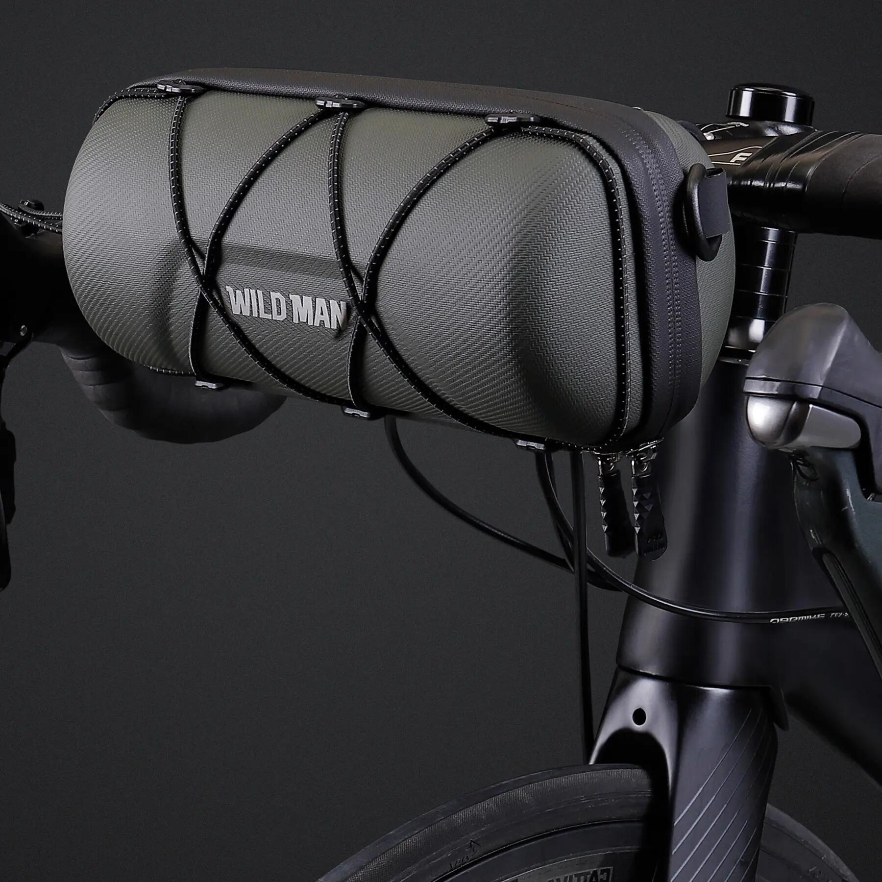Bolsa de manillar bicicleta plegable WILD MAN 2/6