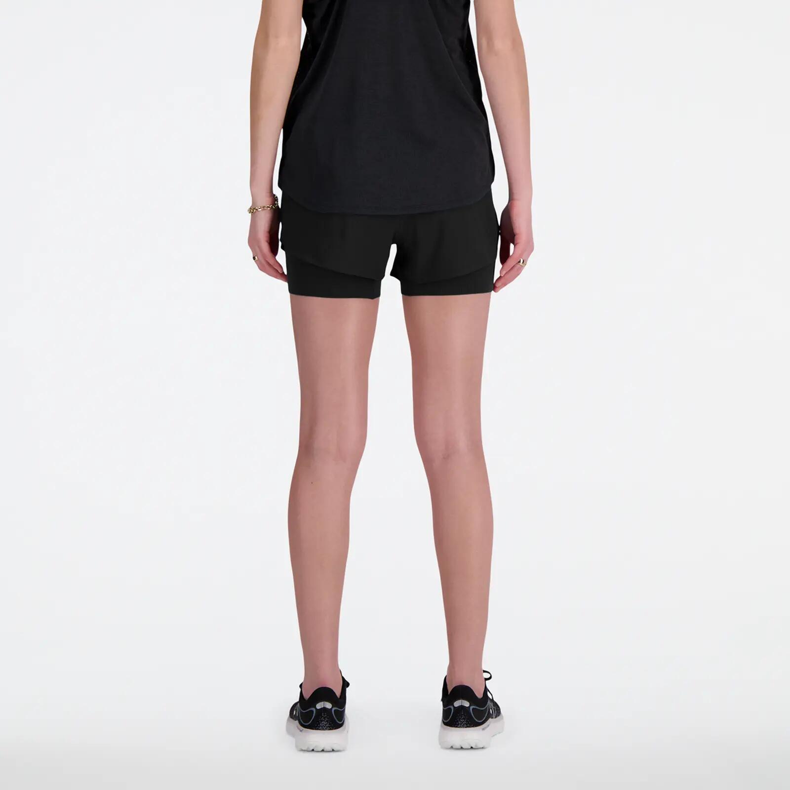 New Balance W RC Seamless 2-in-1 Short 3 Inch 6/7