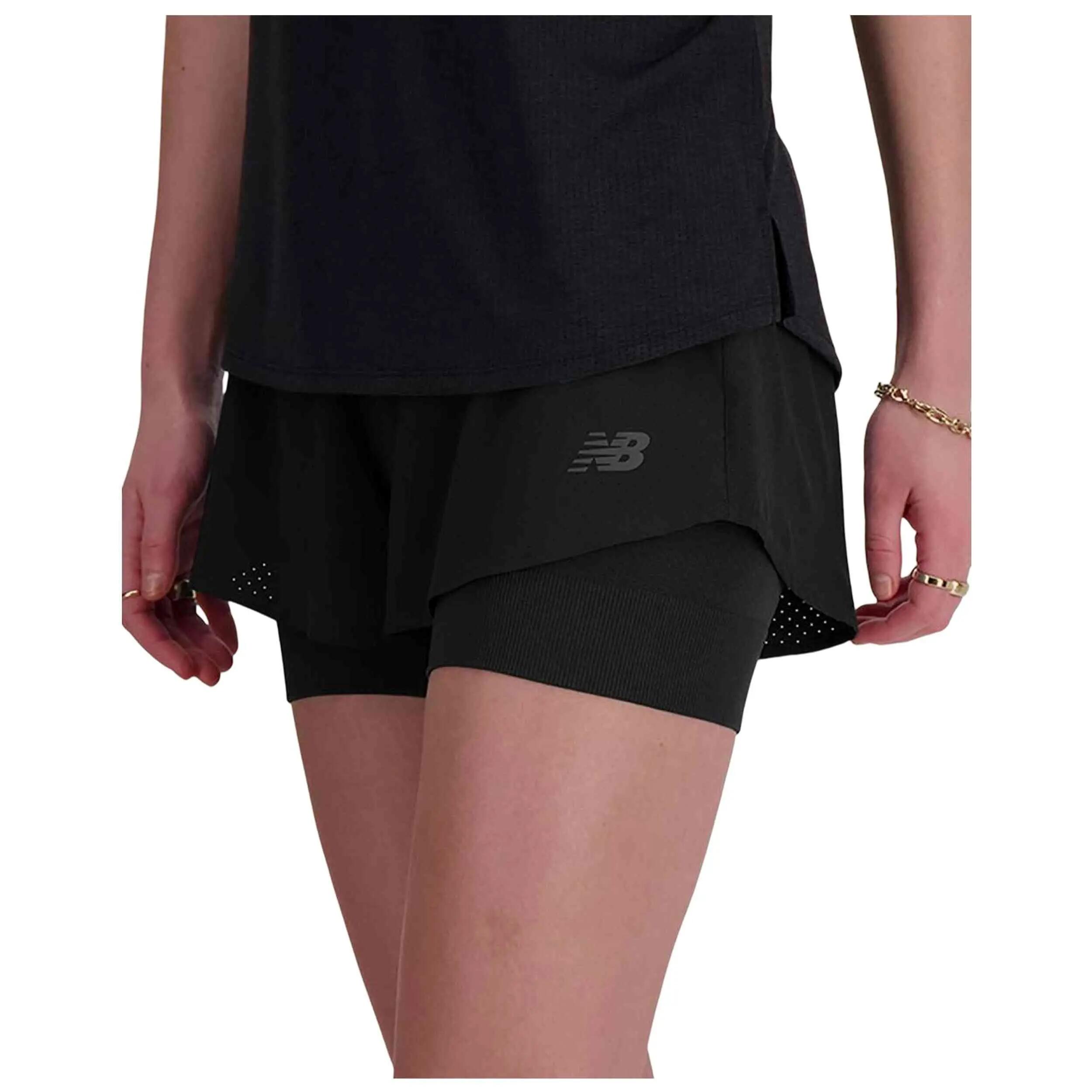 New Balance W RC Seamless 2-in-1 Short 3 Inch 4/7
