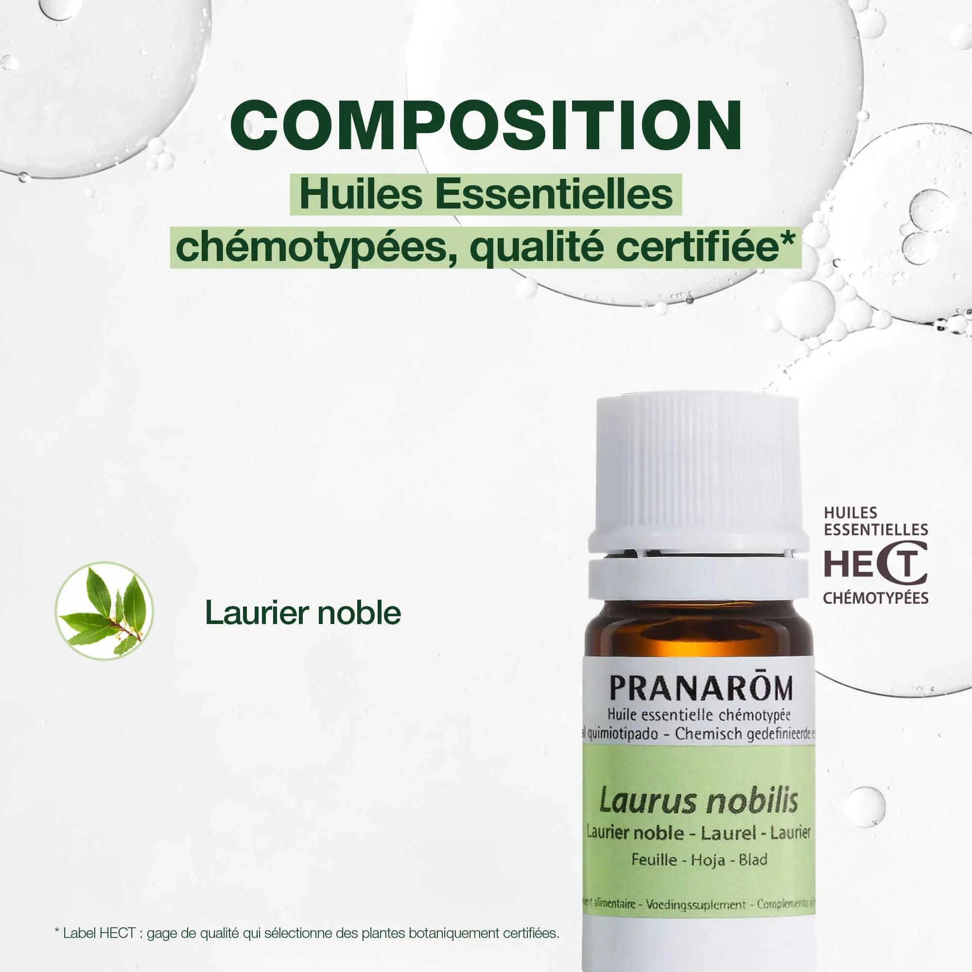 Huile essentielle - Laurier noble - 5 ml - 100% chémotypée 3/5