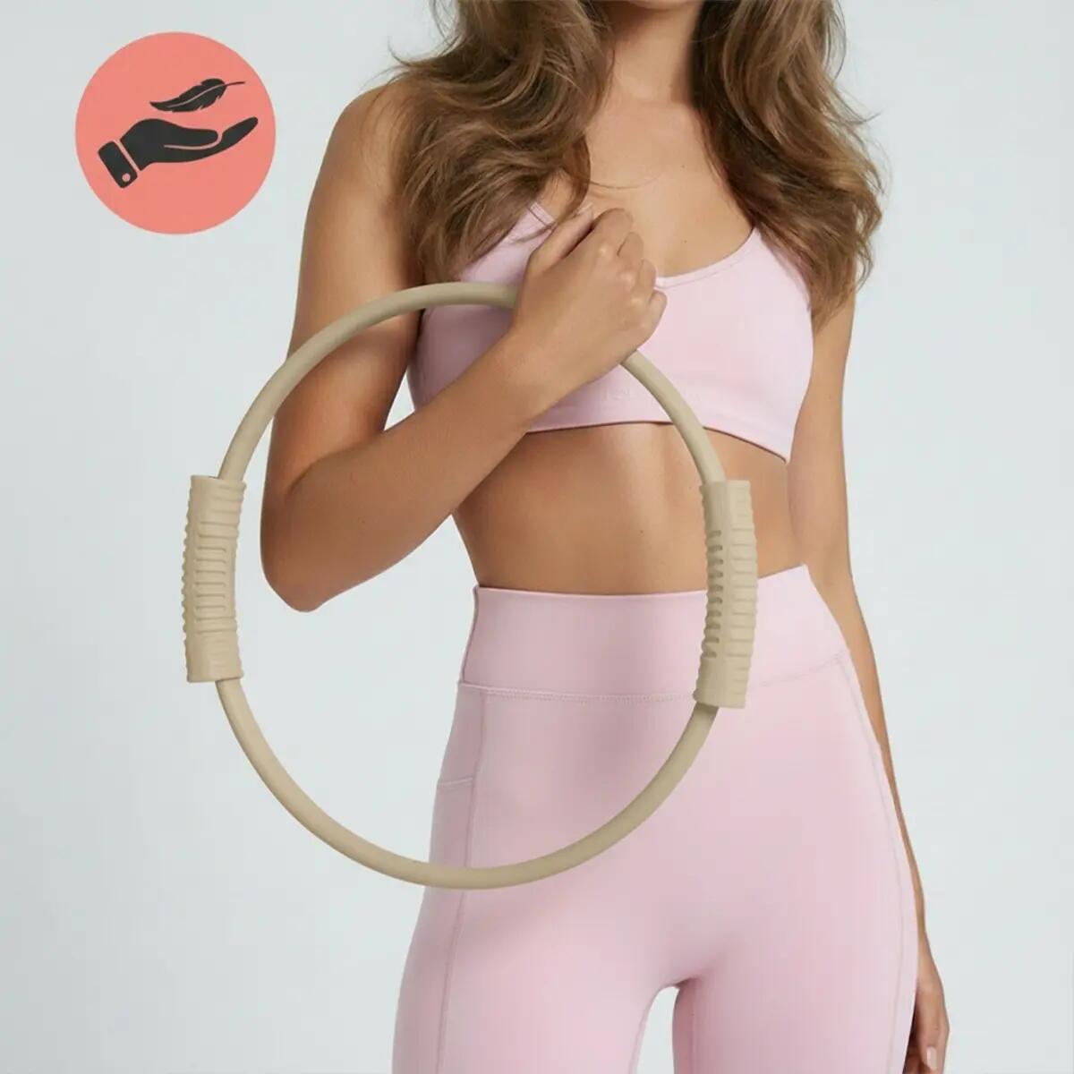 Silikonowy ring do pilatesu Power Ring 34 cm z antypoślizgową powierzchnią 5/7