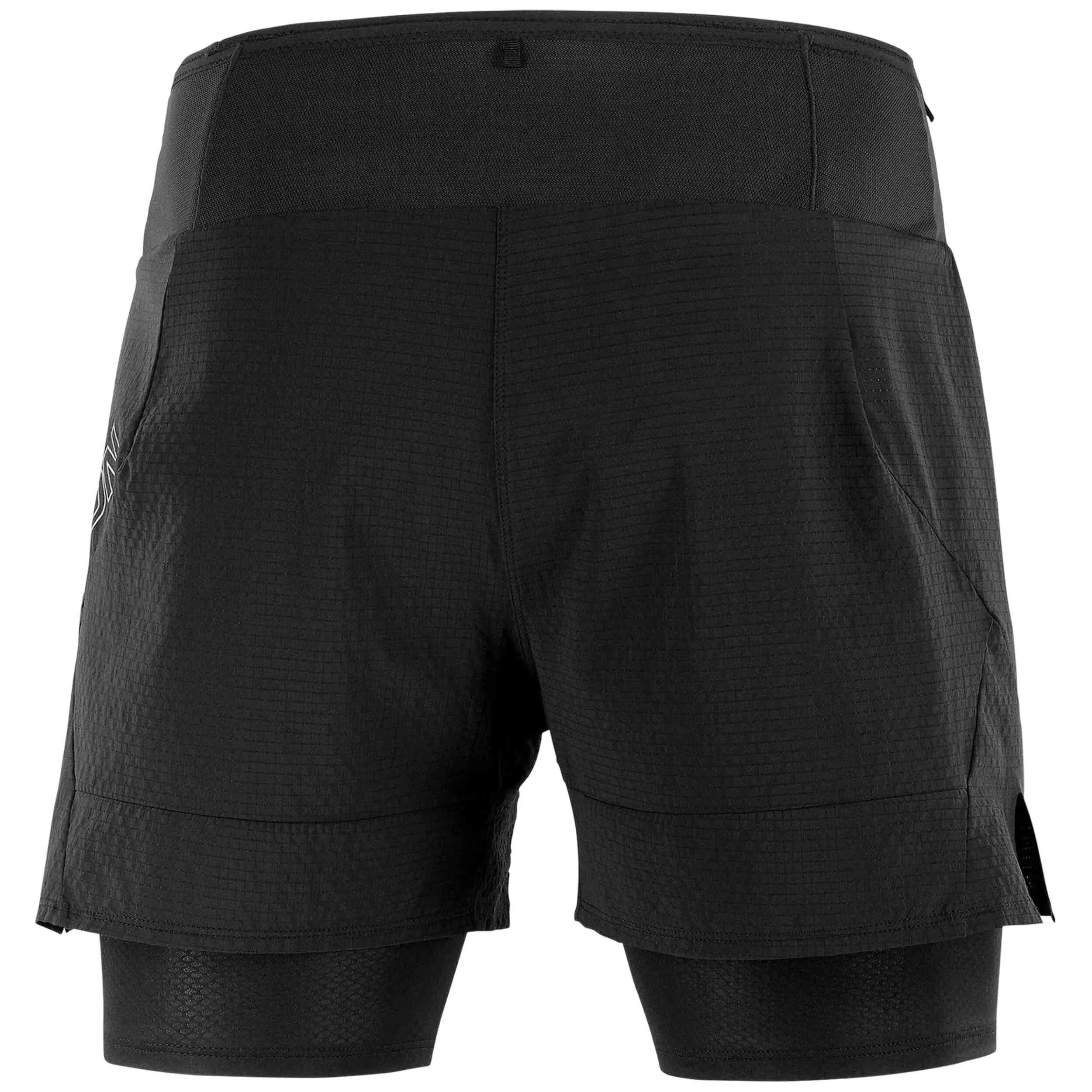 Pantaloncini Salomon modello Pantalón corto Salomon Sense 2in1 negro per uomini 2/5