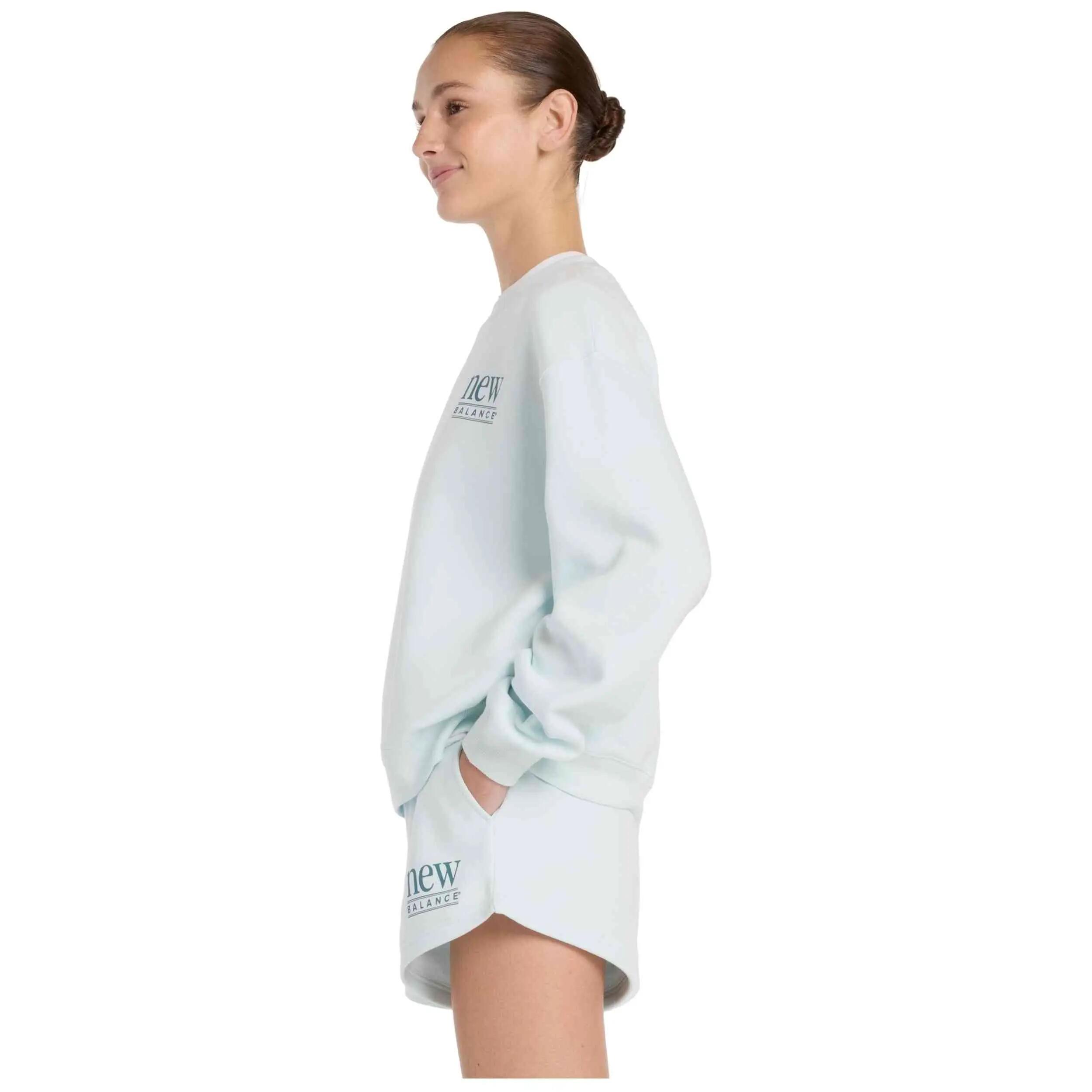 Sudadera New balance modelo Sudadera New Balance Reimagined Fleece C para unisex 5/5