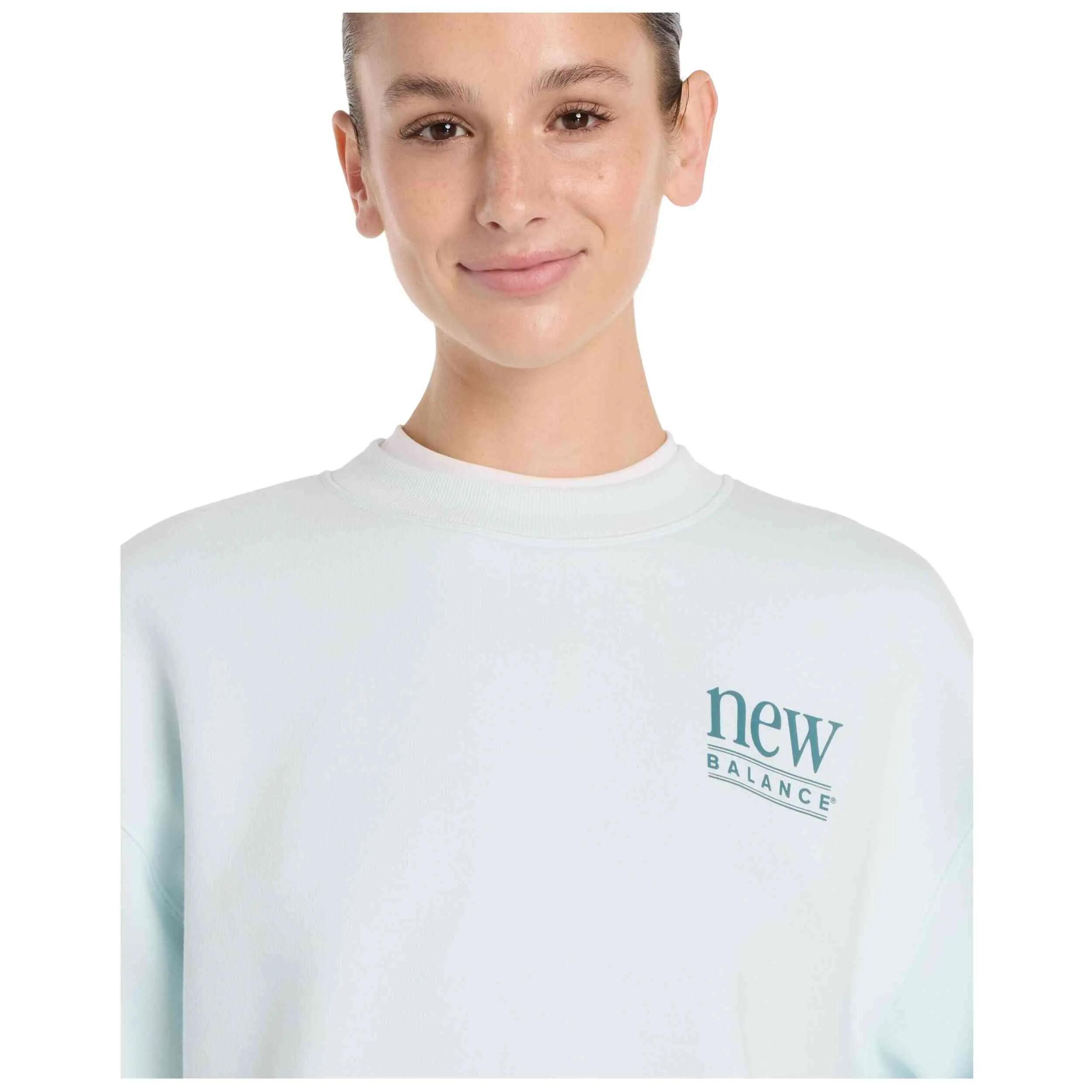 Sudadera New balance modelo Sudadera New Balance Reimagined Fleece C para unisex 3/5