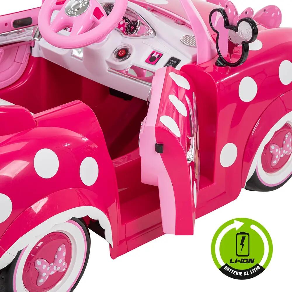 Disney Minnie Auto Elettrica per Bambini – Macchina Elettrica Cars con Luci e Su 3/3