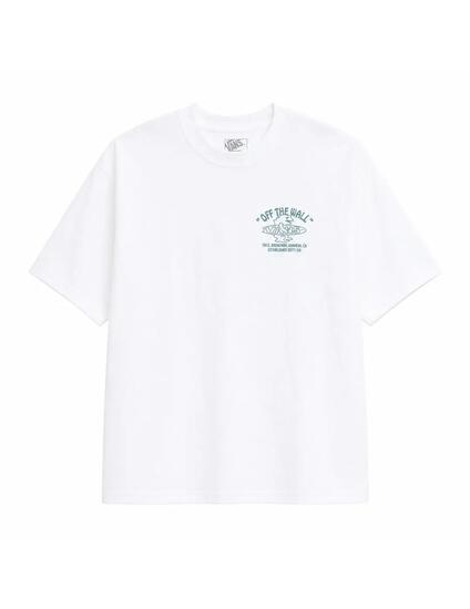 T-shirt pour homme Vans Food spot ss Blanc.