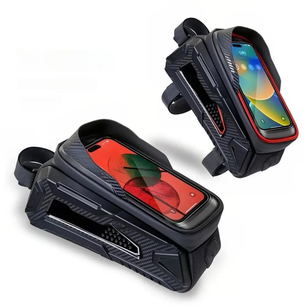 Borsa telaio bici con supporto telefono touch WILD MAN 4/4