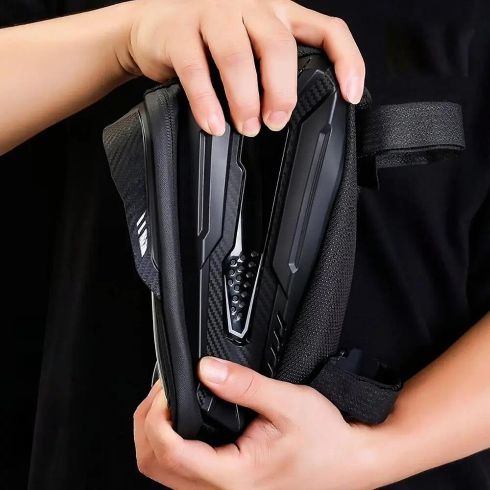 Borsa telaio bici con supporto telefono touch WILD MAN 3/4