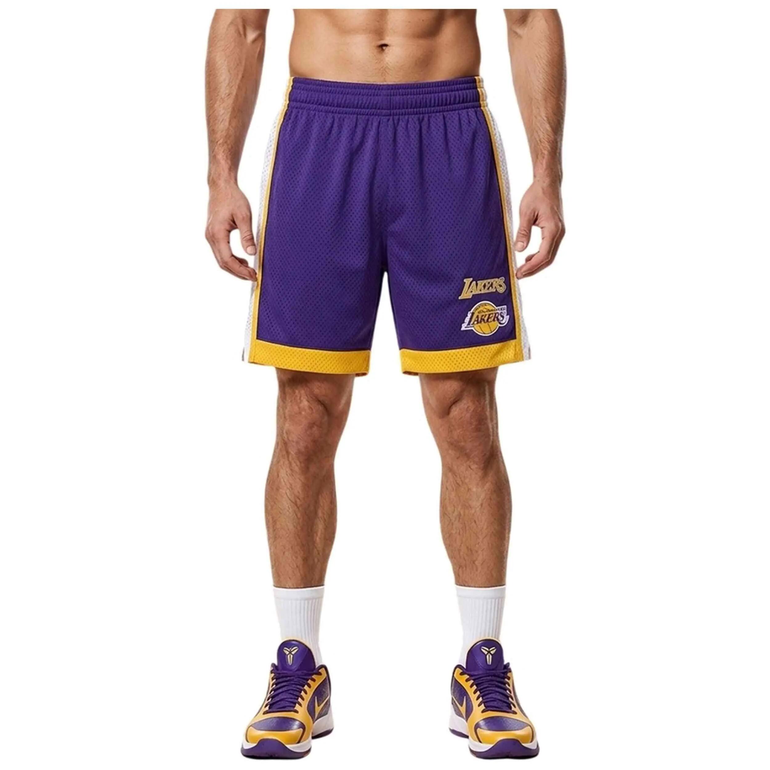 Pantaloncini New era modello Indiana Pacers H2 Mesh per uomini 4/5