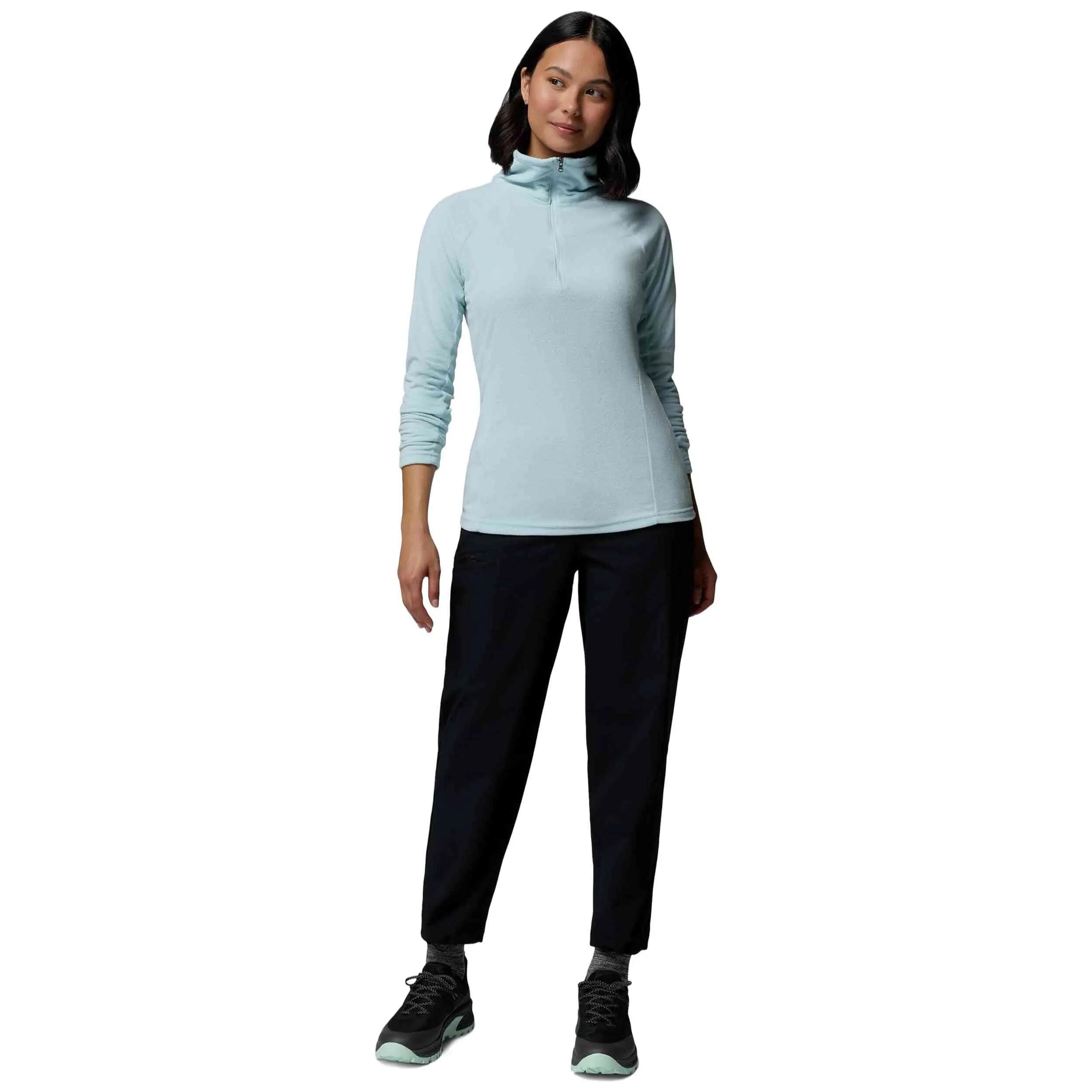 Polar Columbia modelo Forro polar Columbia Glacial Fleece IV Half Zip para mujer 5/5