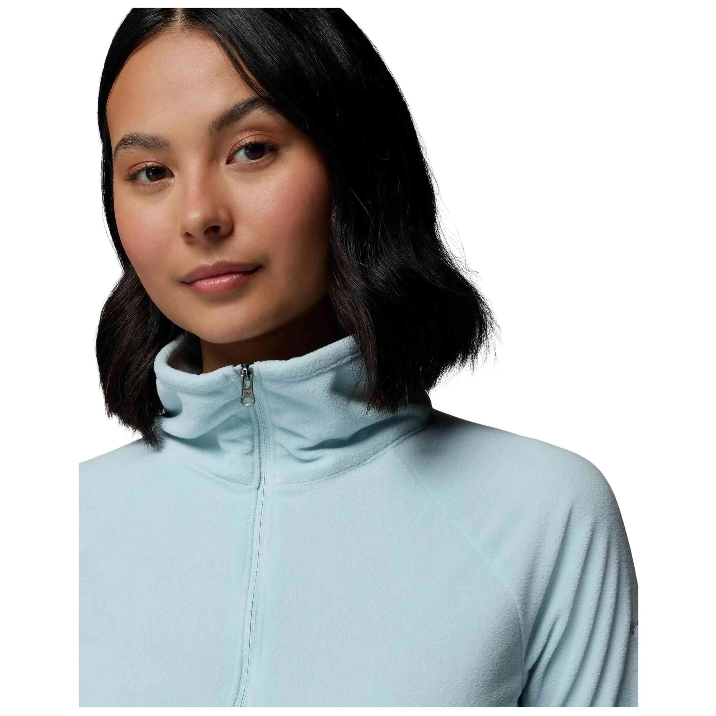 Polar Columbia modelo Forro polar Columbia Glacial Fleece IV Half Zip para mujer 4/5
