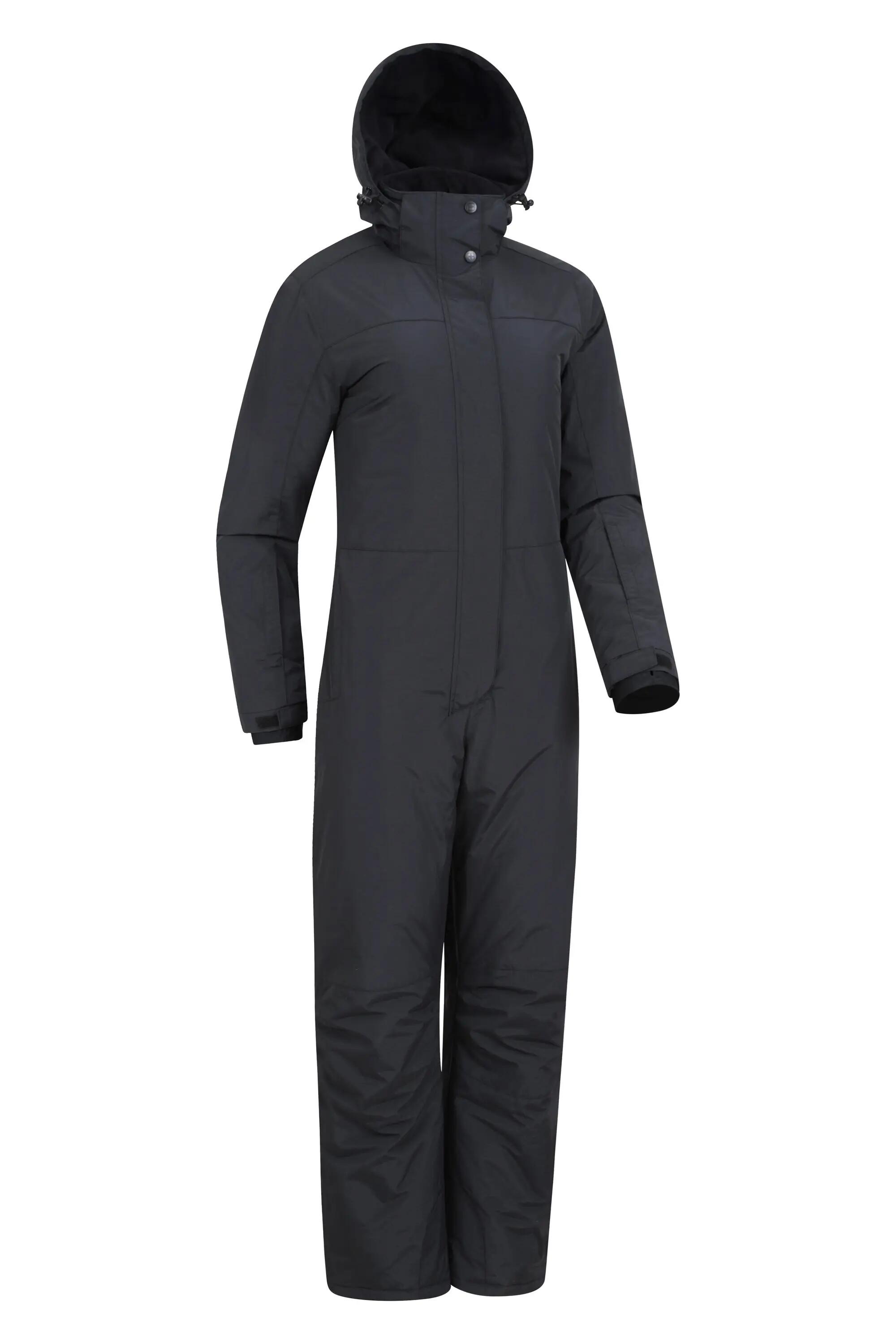 Combinaison de Ski Femme Une Pièce Imperméable Capuche Réglable, Cloud 4/15