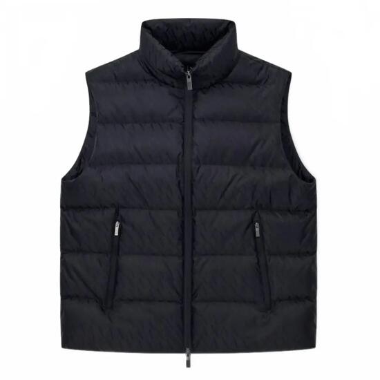 Armani Exchange Modello Xm001581 Af1662 Down Waistcoat Colore Nero