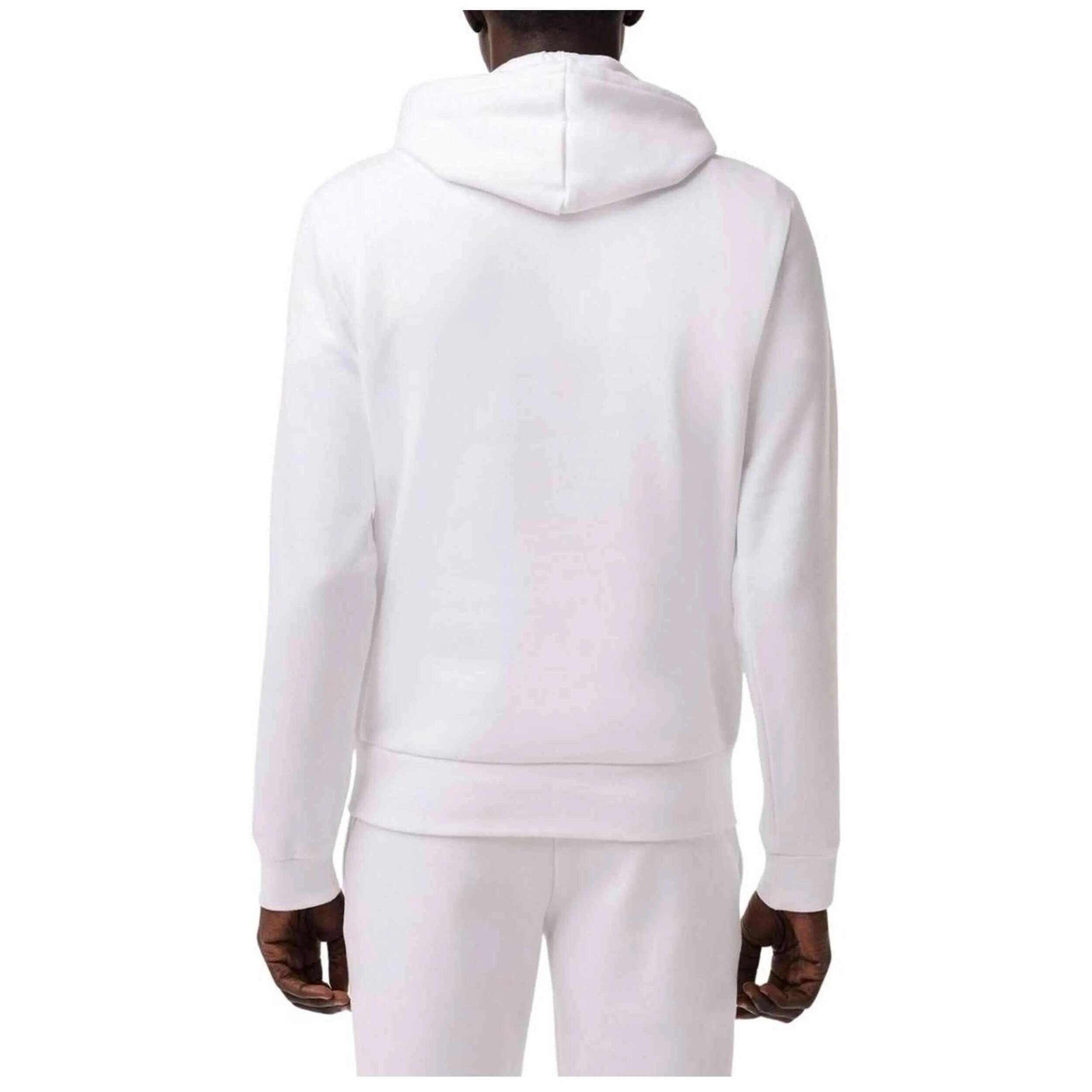 Felpa con cappuccio Lacoste modello SH9839-00-001 per uomini 2/4