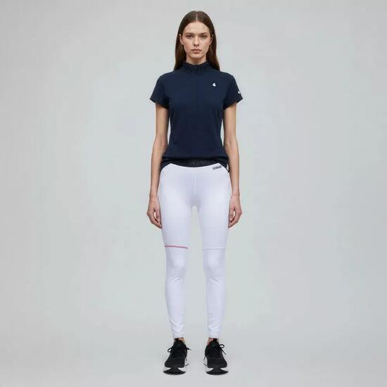 Legging de Randonnée femme Thermique PULKY Blanc