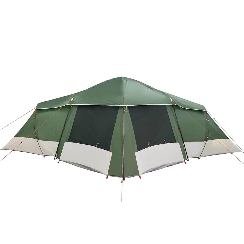Tent - camping - 6-persoons familietent - waterdicht - groen 7/8