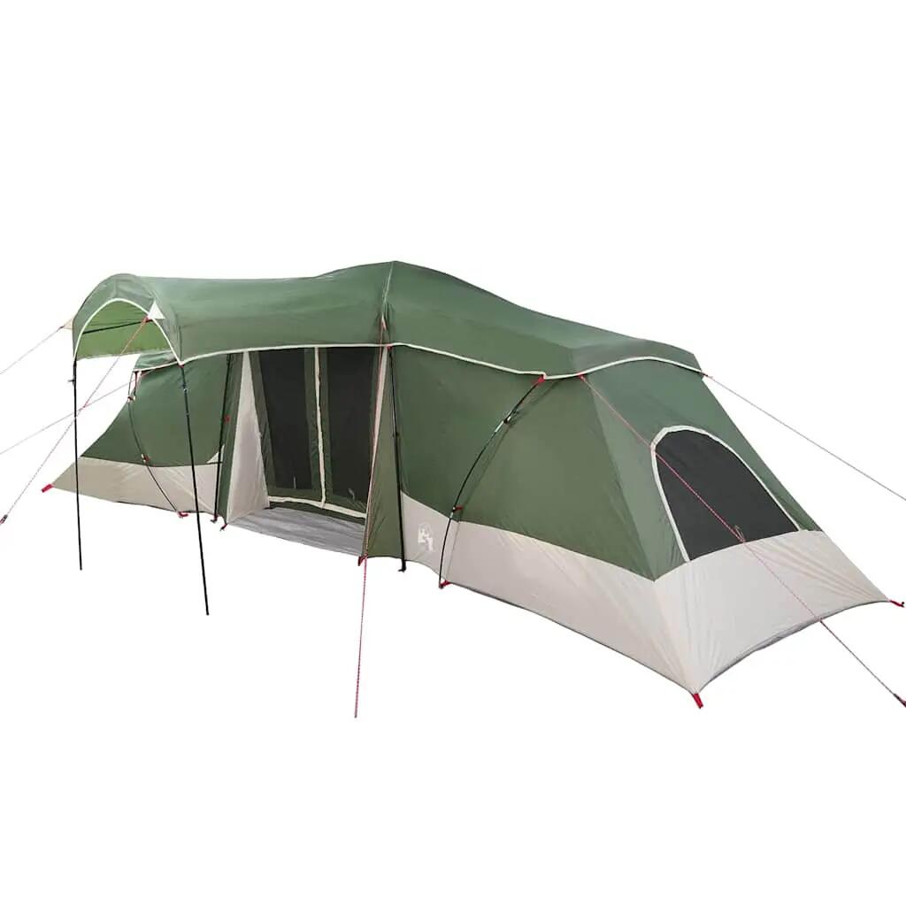 Tent - camping - 6-persoons familietent - waterdicht - groen 2/8