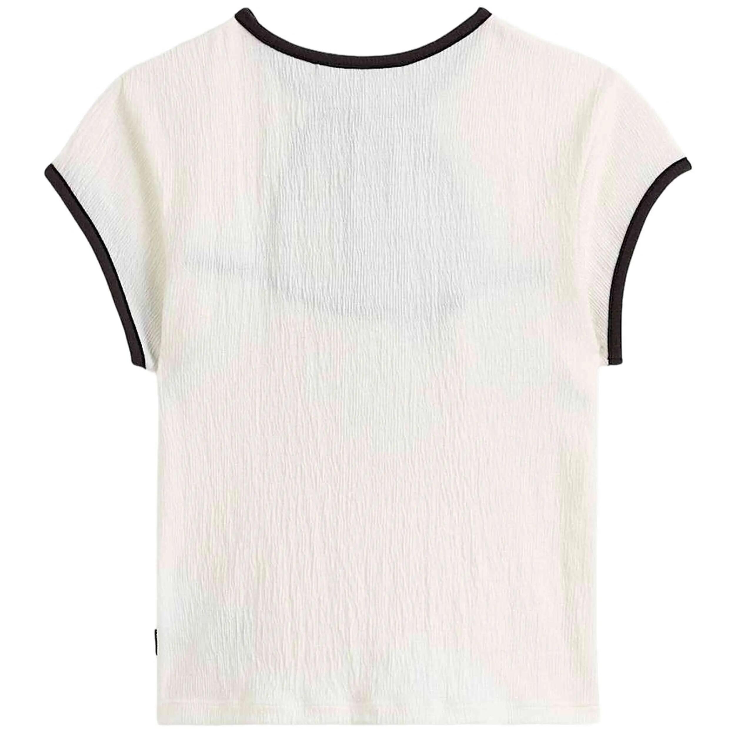 Camiseta de manga corta Vans modelo Camisetas Vans Kari Tie Neck Top para mujer 2/5