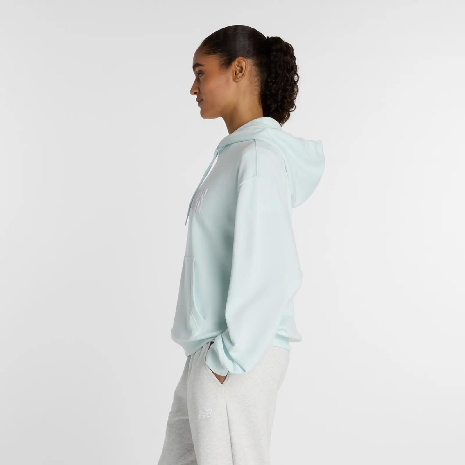 Camisola New balance modelo Sudadera con capucha New Balance Wavy O para unissex 7/7