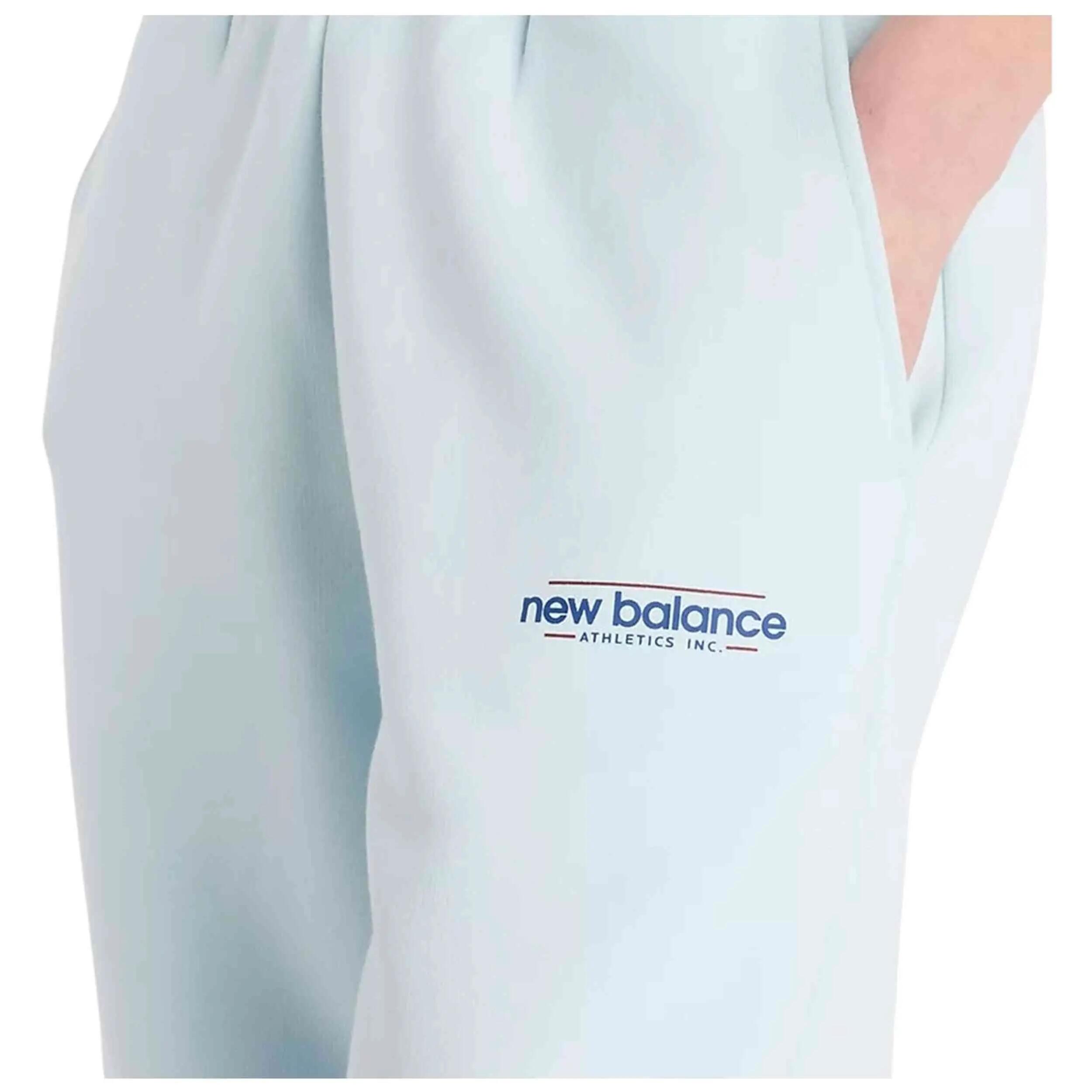 Calças de fato de treino New balance modelo WP53505_BK para mulheres 4/4