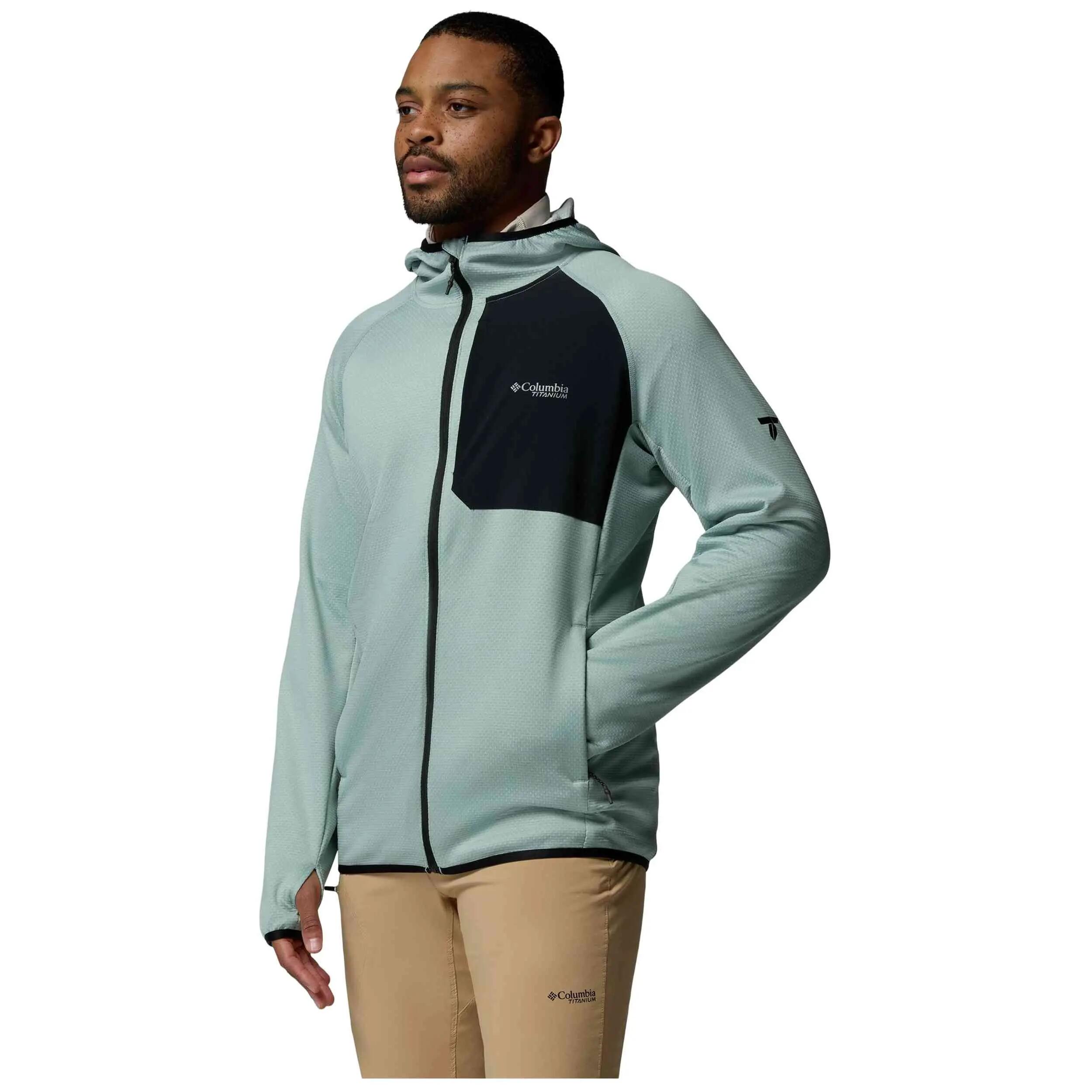 Sudadera con capucha Columbia modelo Forro polar con capucha Columbi para hombre 2/5