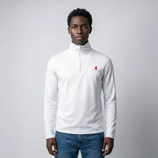 Pull de Ski homme Thermique PIKA Blanc