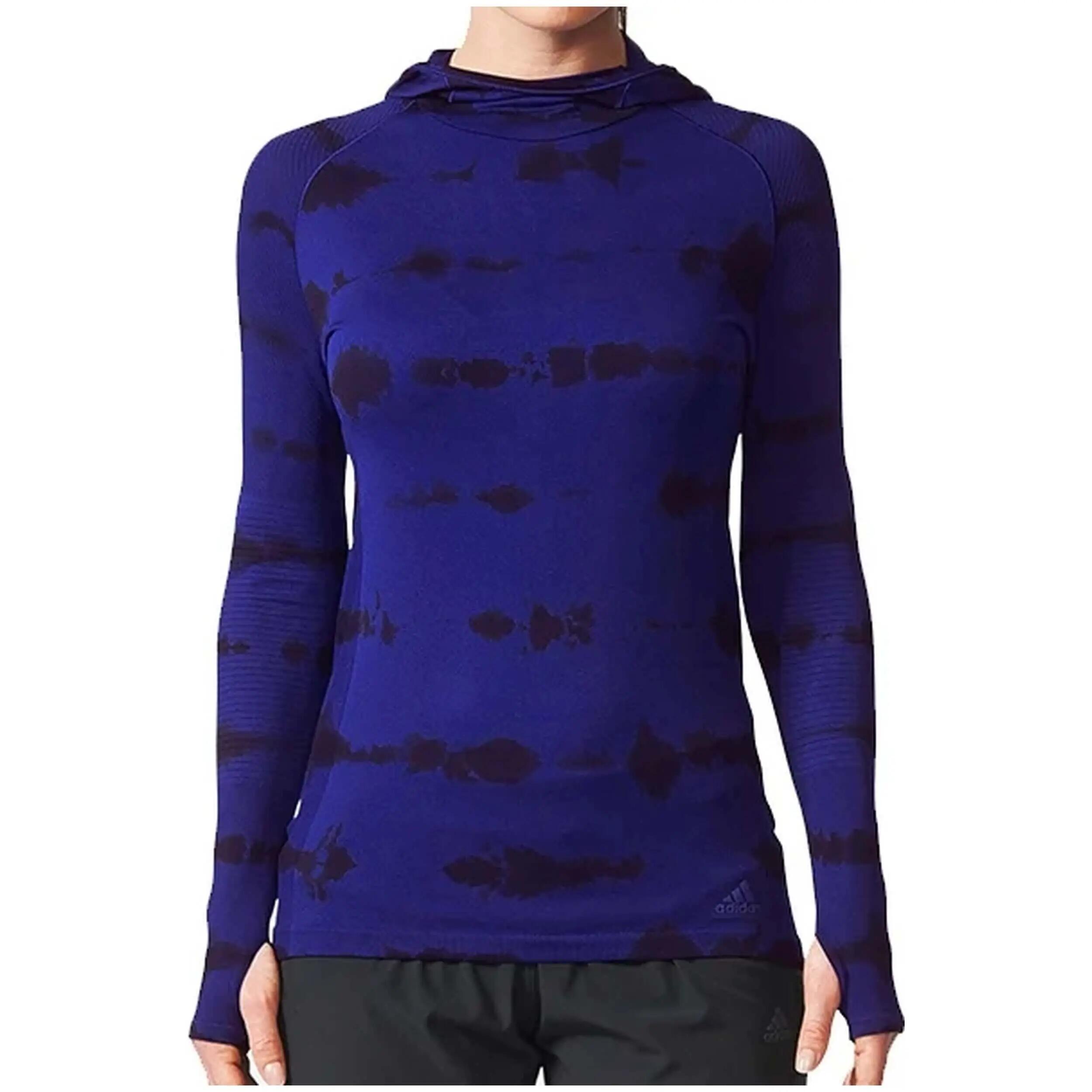 Felpa con cappuccio Adidas modello BQ9392 per donne 3/3