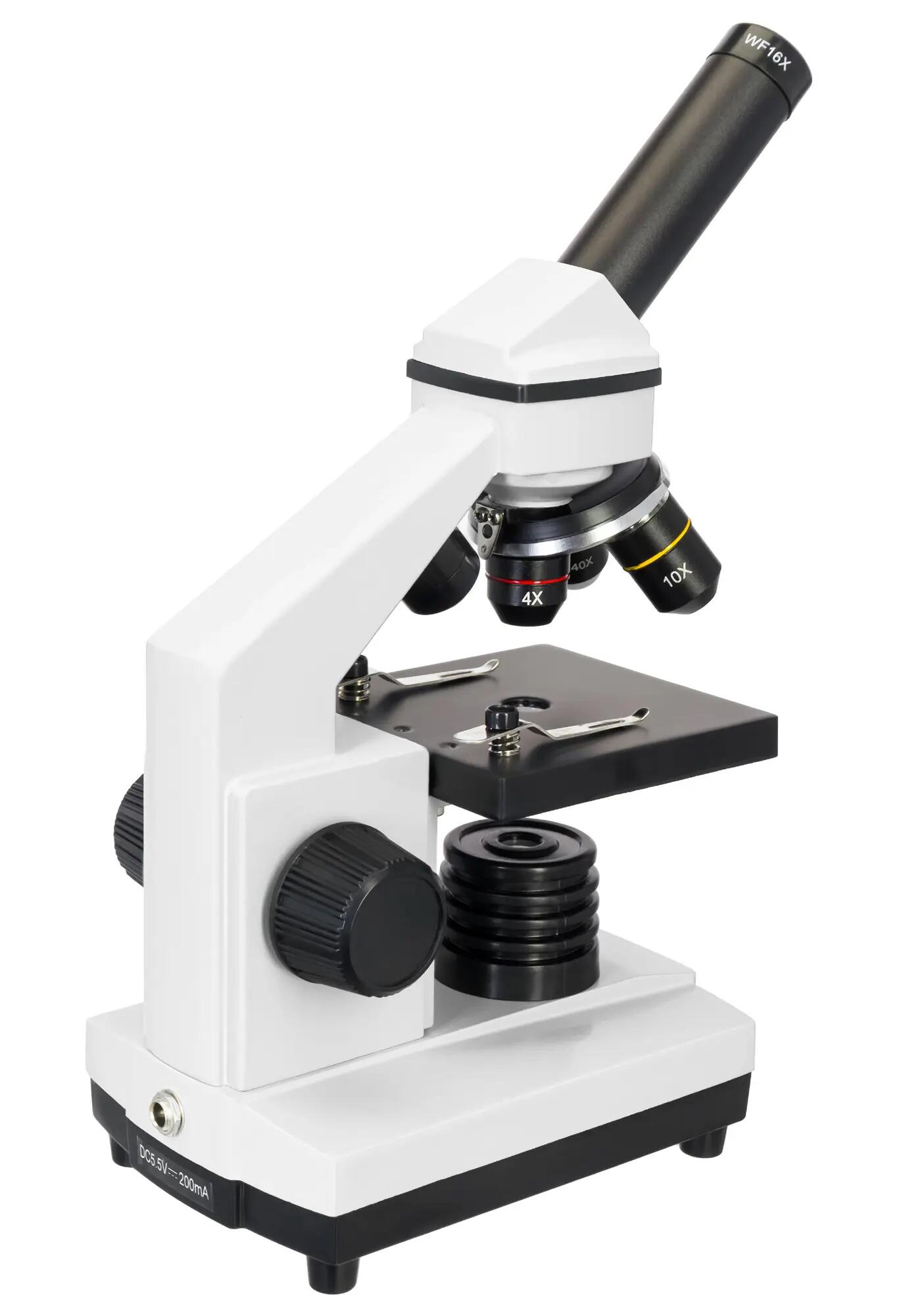 Microscopio didattico - 64-640x - Rainbow 2L PLUS - Nero 6/6