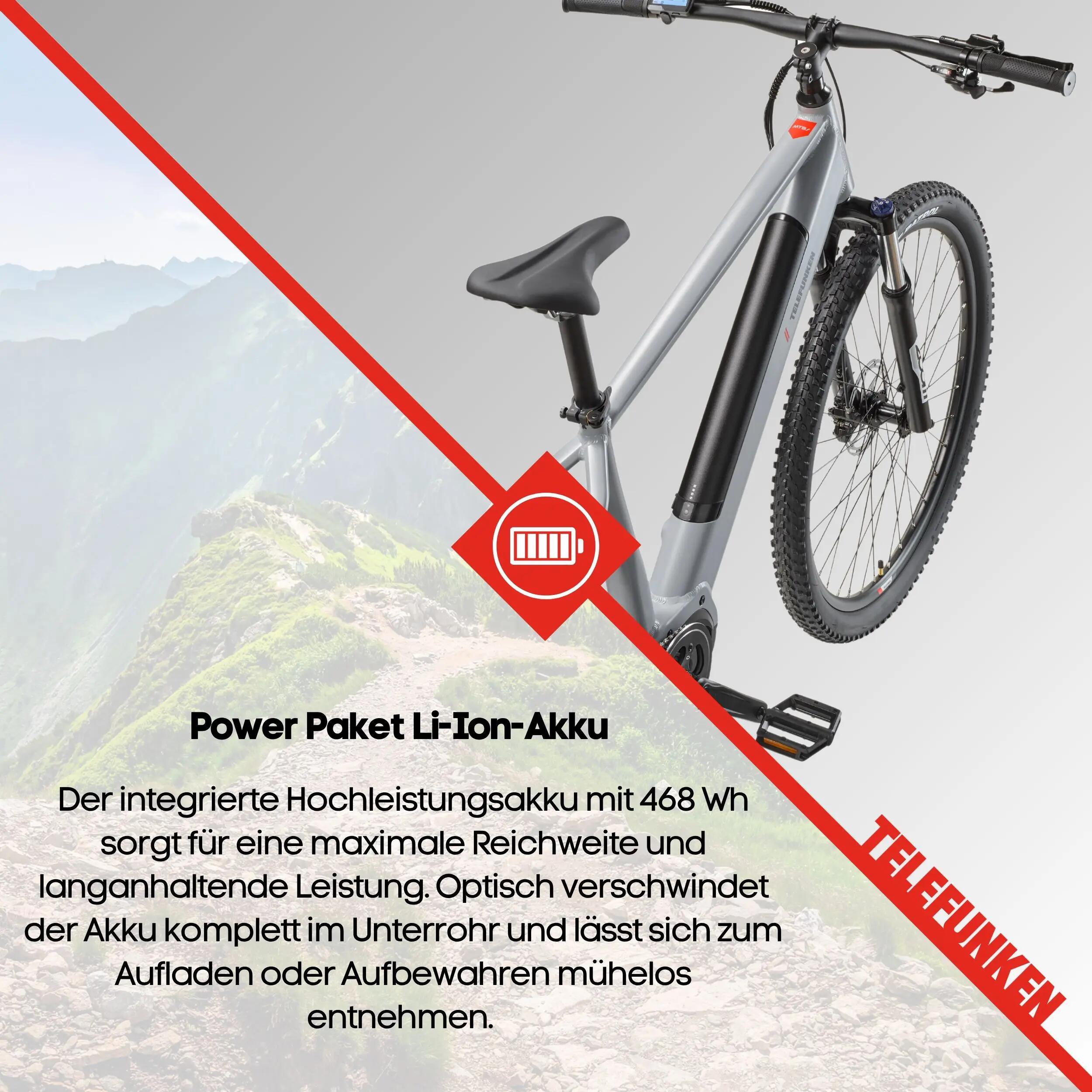 E-Bike MT925 29 Zoll 9-Gang Pedelec Mountainbike E-MTB Elektrofahrrad Hardtail 6/7