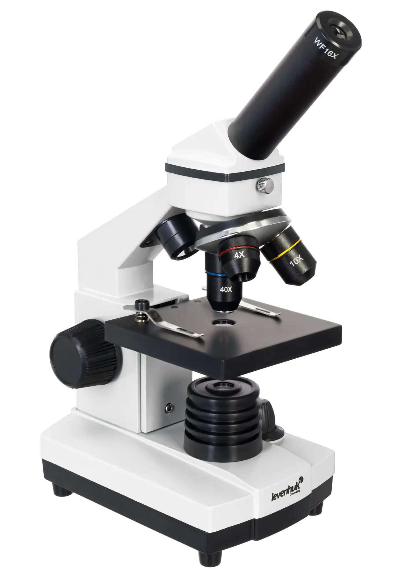 Microscopio didattico - 64-640x - Rainbow 2L PLUS - Nero 5/6