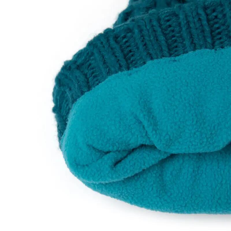 Berretto a maglia termica CAREY con fodera interna in pile per l'inverno e l'out 3/3