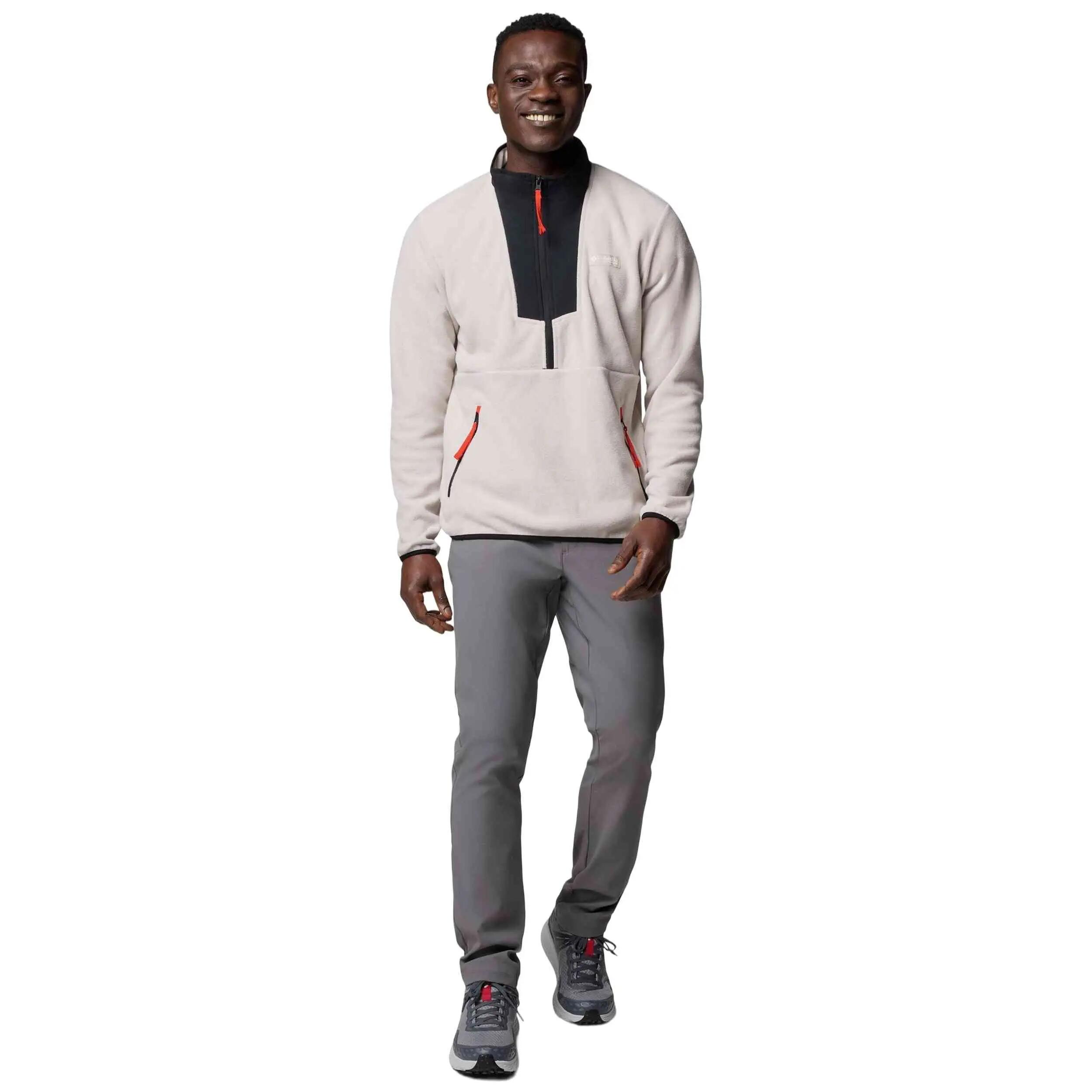 Felpa Columbia modello Forro polar Columbia Sequoia Grove Half Zip Fl per uomini 5/5