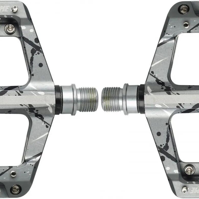 Pair of HT Components Supreme ANS10 Camo Gray Flat Pedals