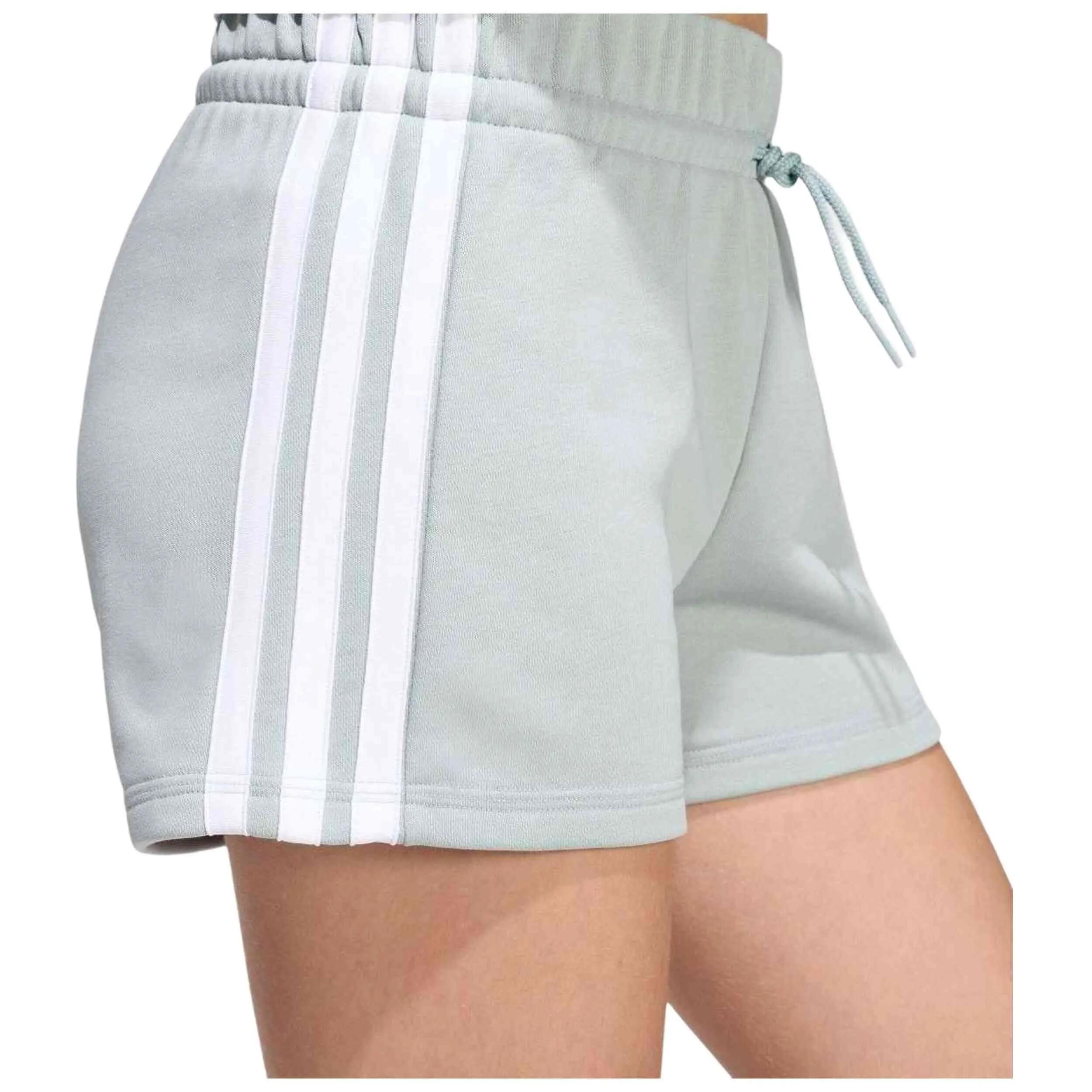 Pantaloncino ragazza adidas essential - verde/bianco 5/5