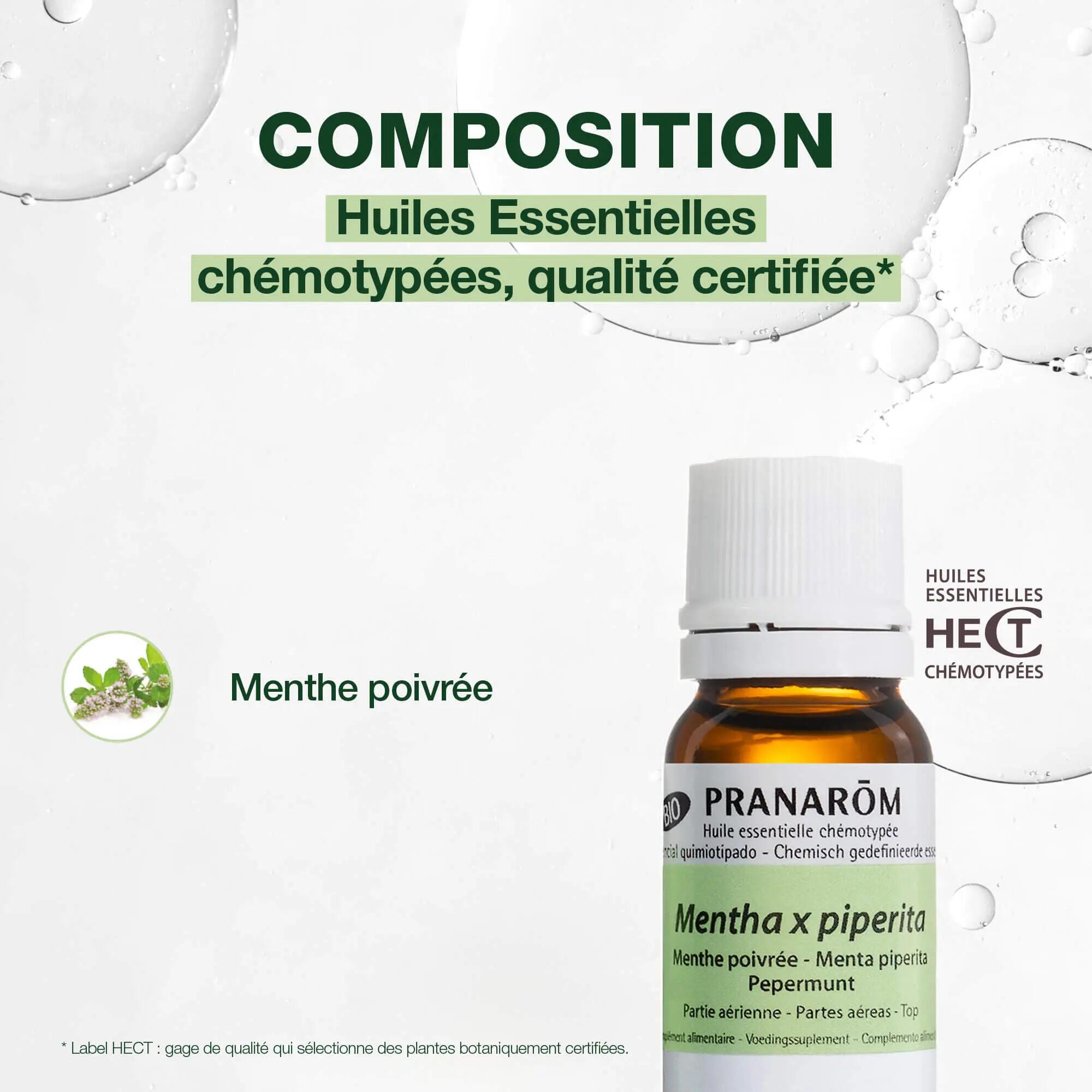 Huile essentielle - Menthe poivrée - Bio 5 ml 3/4