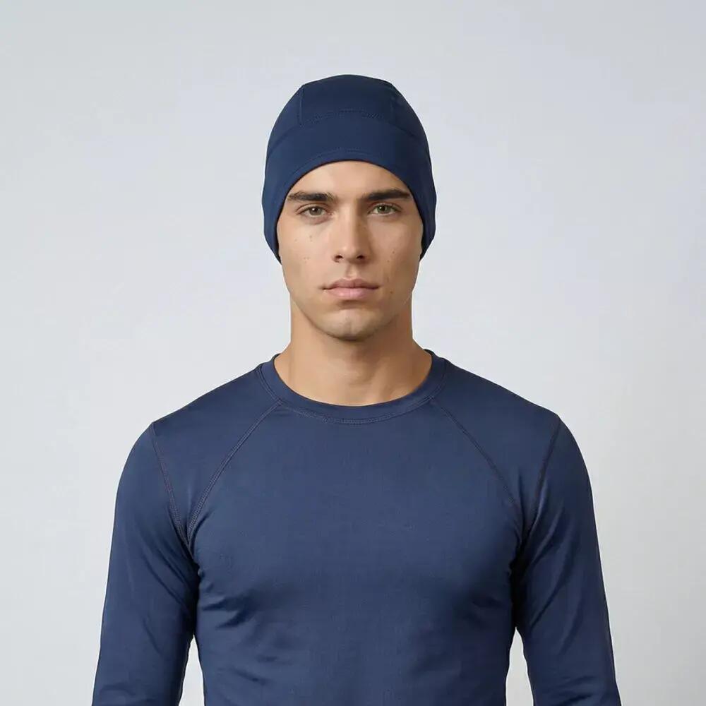 Bonnet de Randonnée unisexe Thermique ATUKA Bleu Navy 2/4
