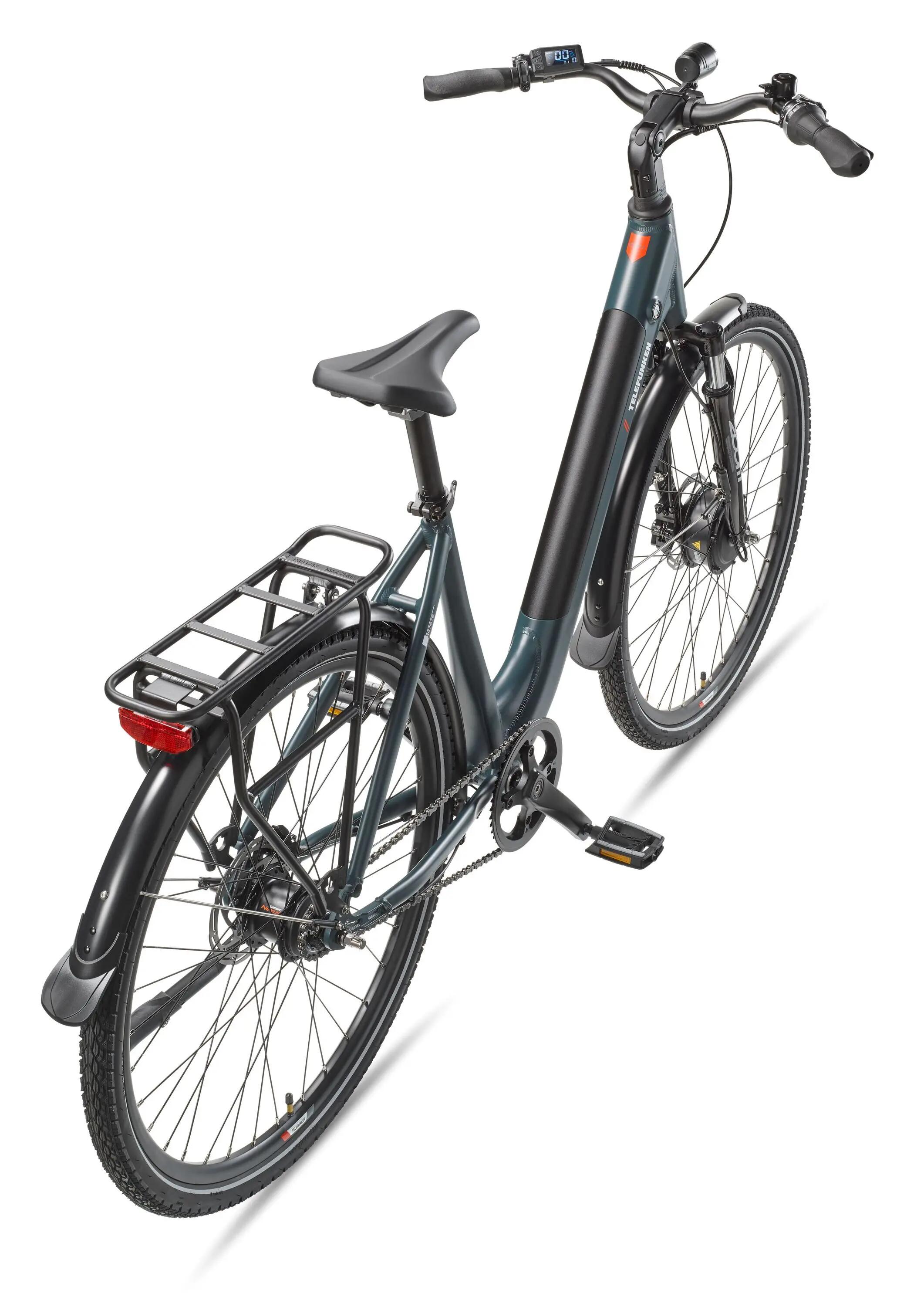 E-Bike RC675 28 Zoll 7-Gang Pedelec City Elektrofahrrad Herren Damen Granitgrau 3/7