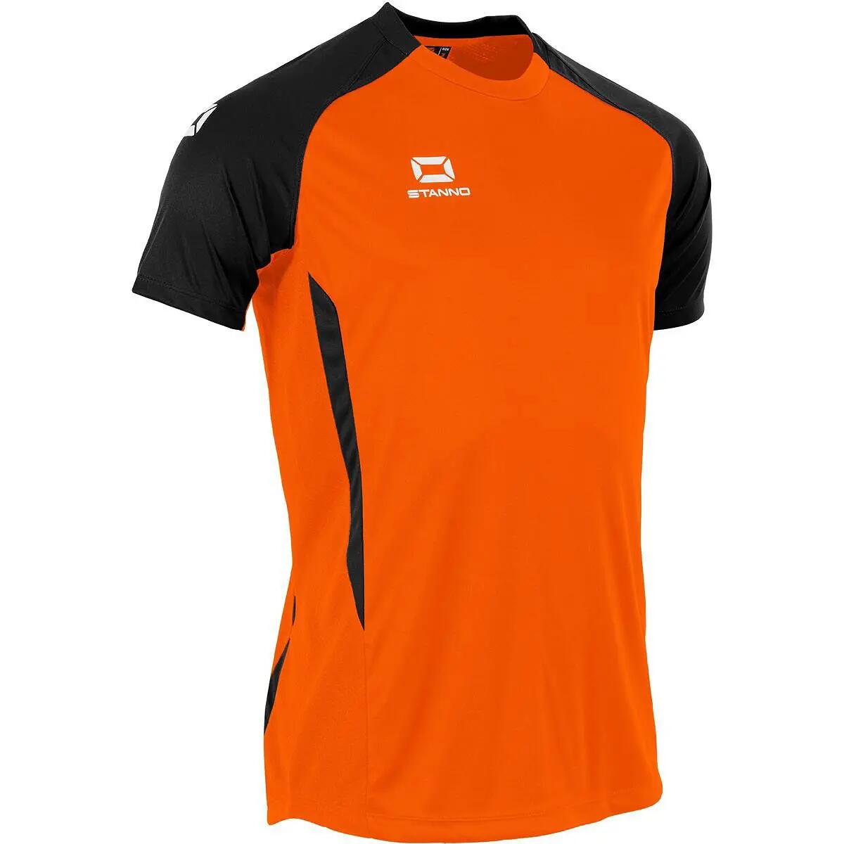 Maillot - sports d'équipe - hommes - respirant - stadio - orange/noir 3/5