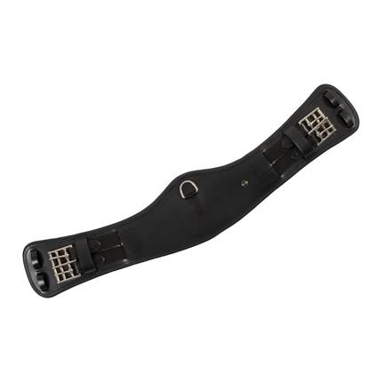 Sangle de dressage anatomique en cuir avec pin siglé